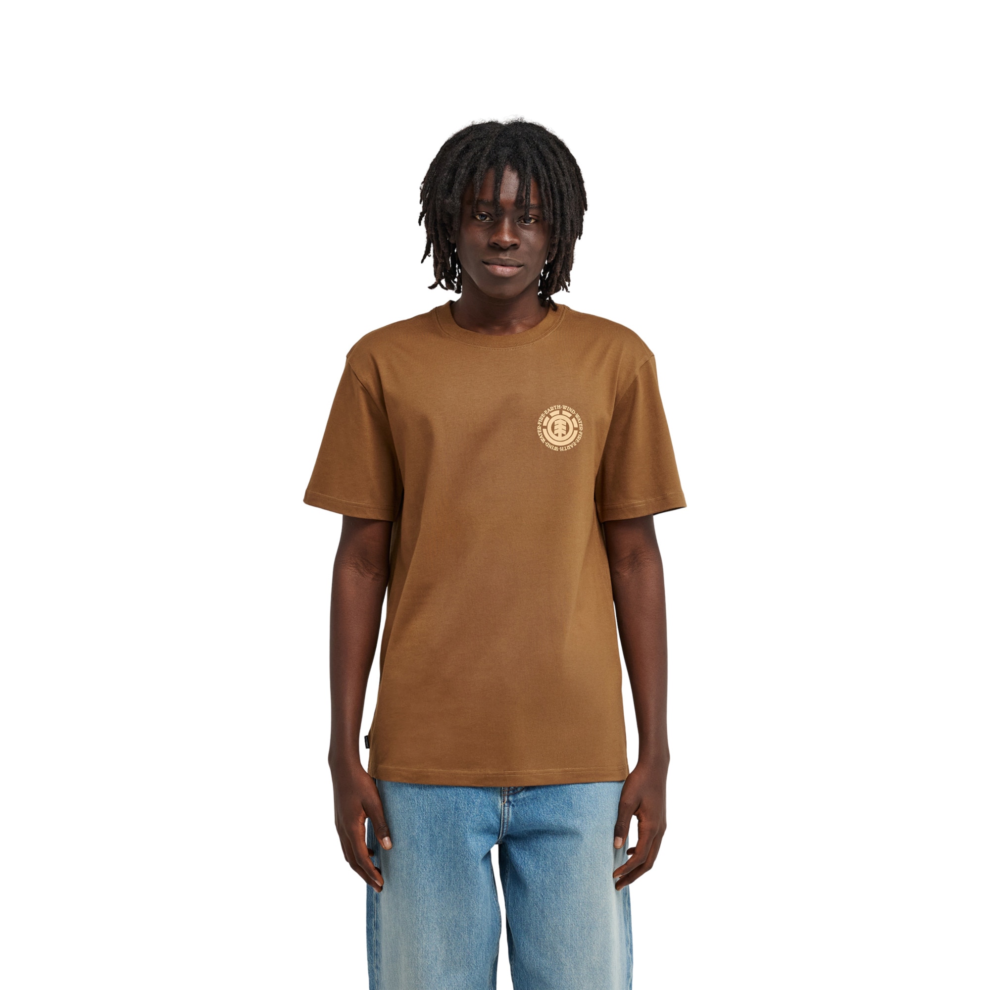 Camiseta de hombre Seal Bp Element - Marrón Marrón-1