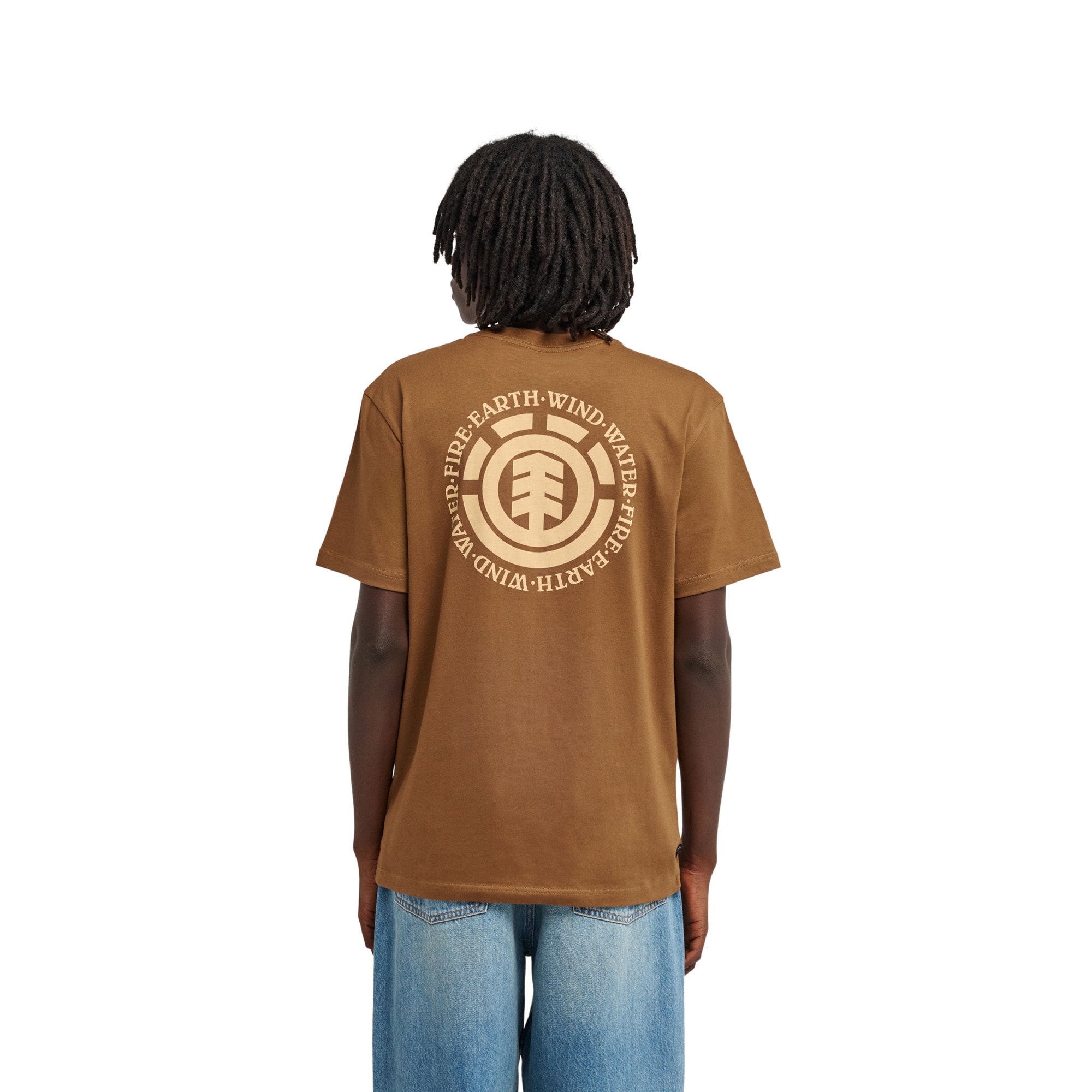 Camiseta de hombre Seal Bp Element - Marrón Marrón-2