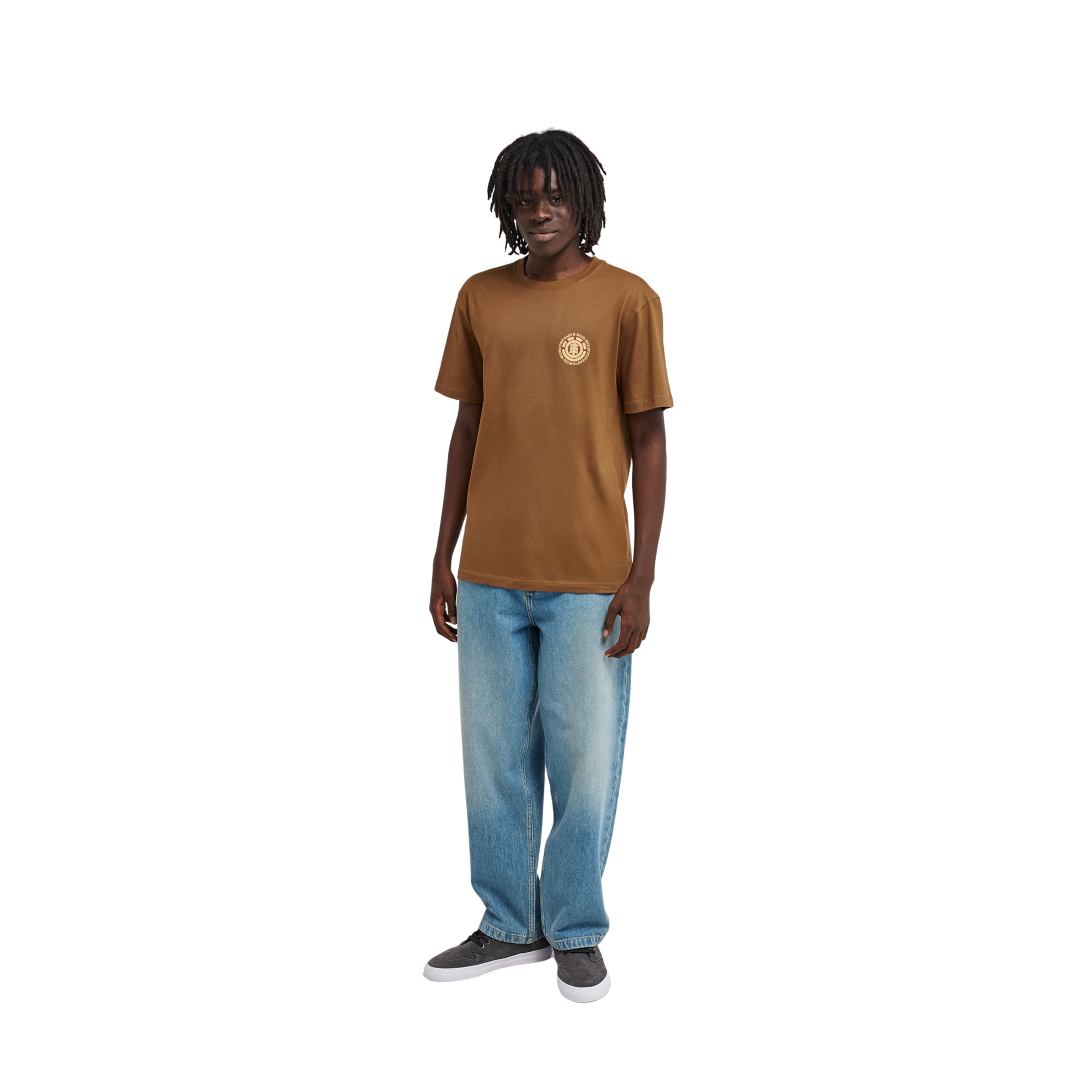 Camiseta de hombre Seal Bp Element - Marrón Marrón-3