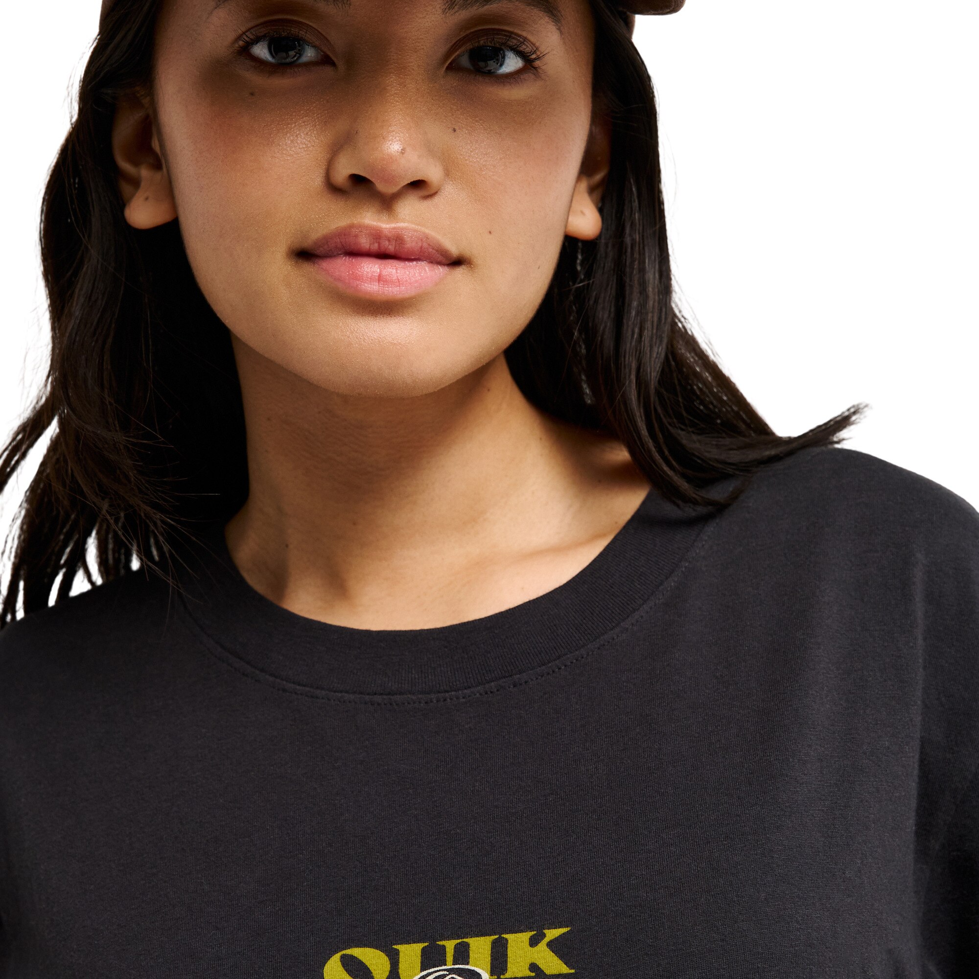 Imagen 4 de Camiseta de mujer Standard Quiksilver - Negro Negro