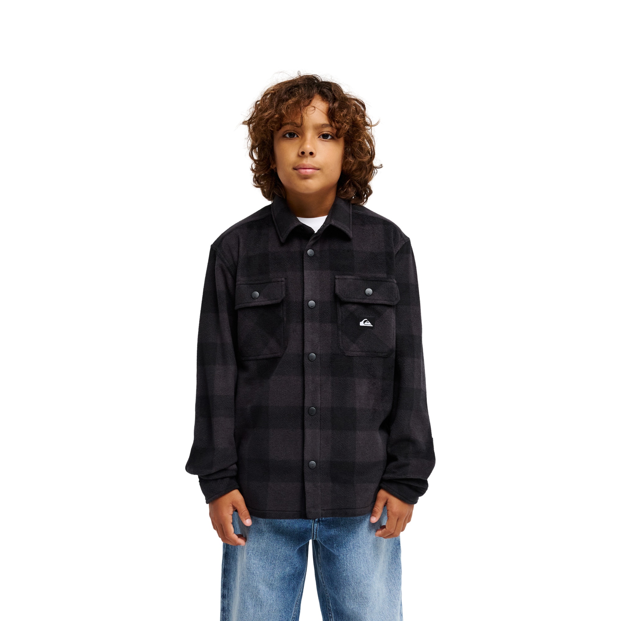 Camisa de niños Venture Polar Quiksilver - Negro Negro-1