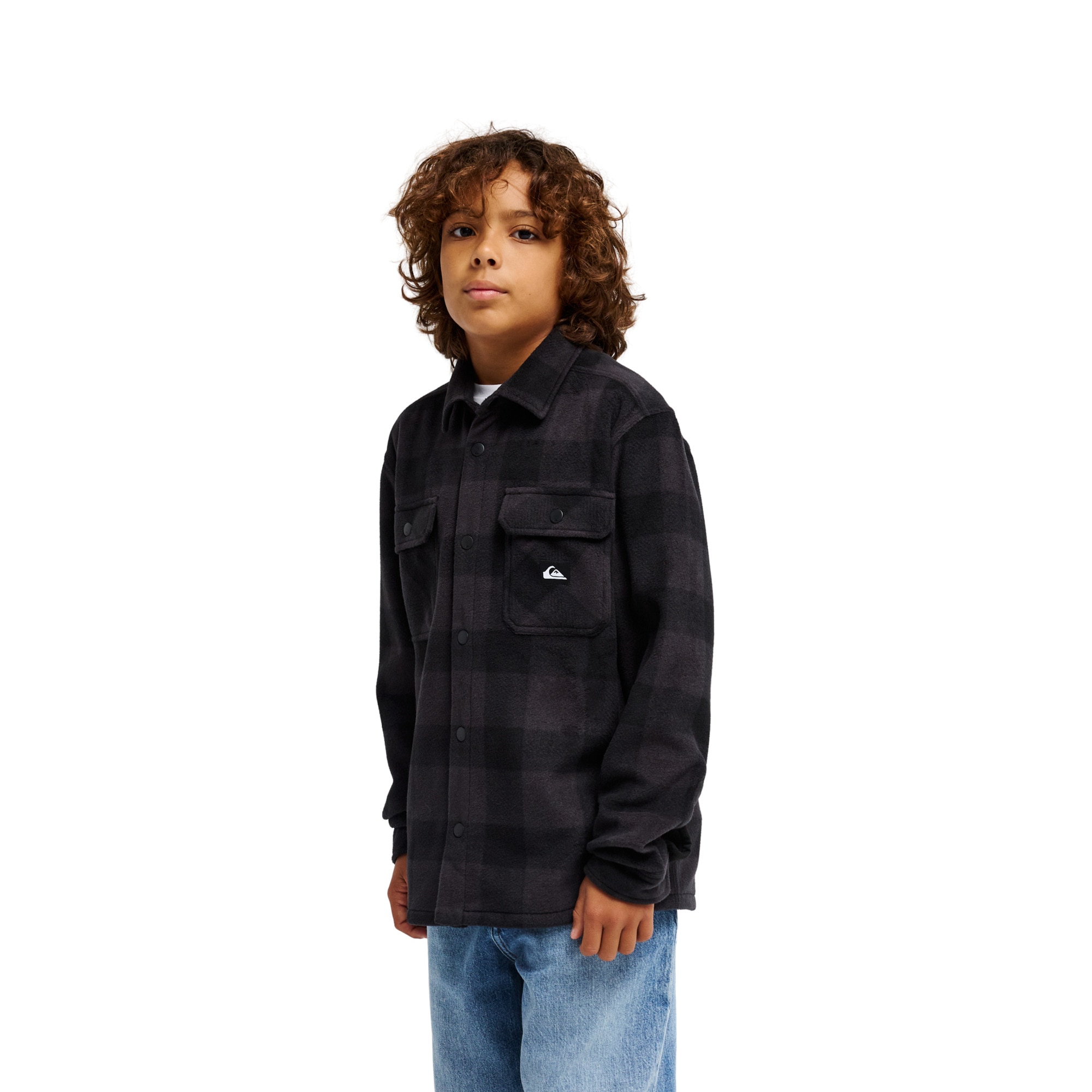 Camisa de niños Venture Polar Quiksilver - Negro Negro-3
