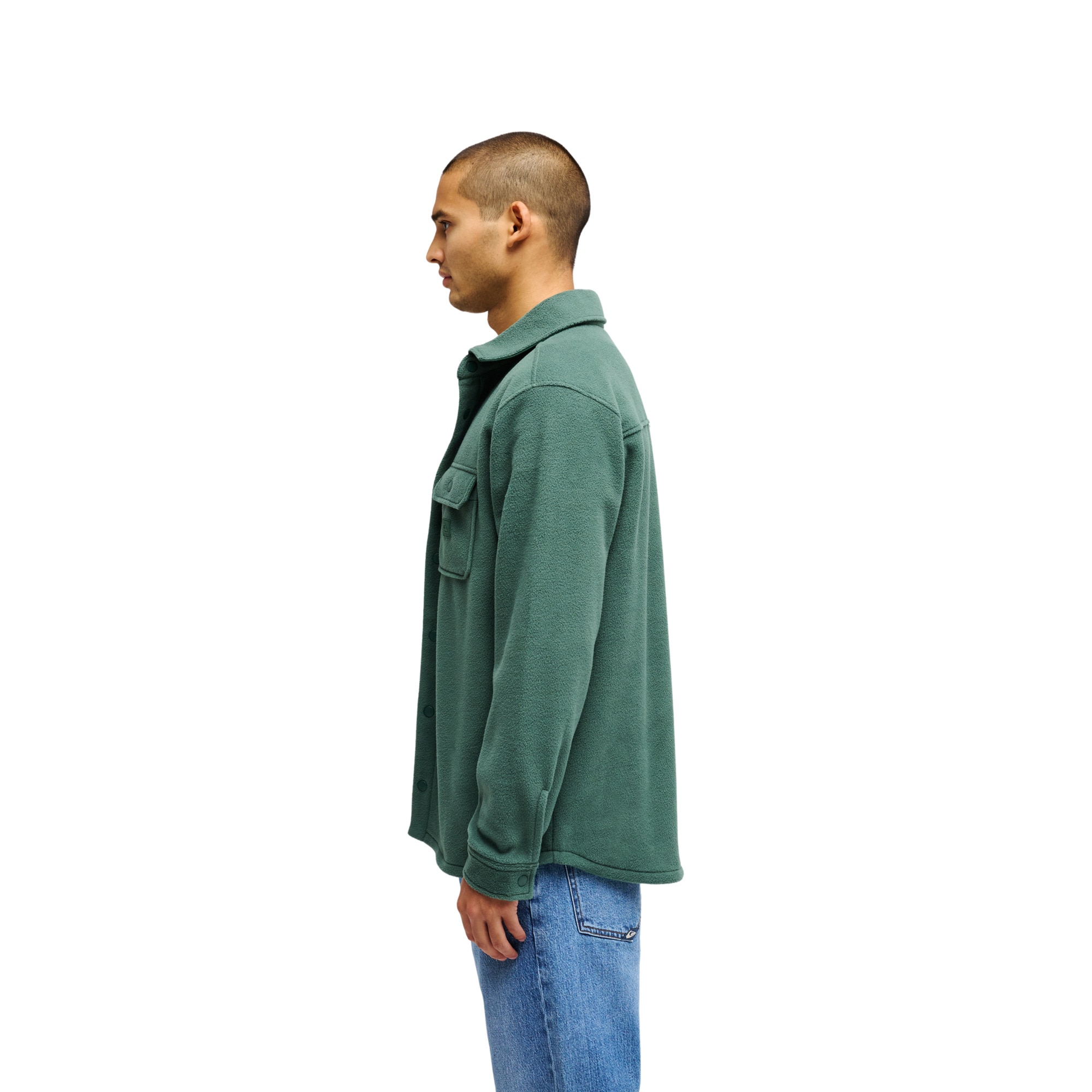 Forro polar de hombre Venture Quiksilver - Verde Verde-3