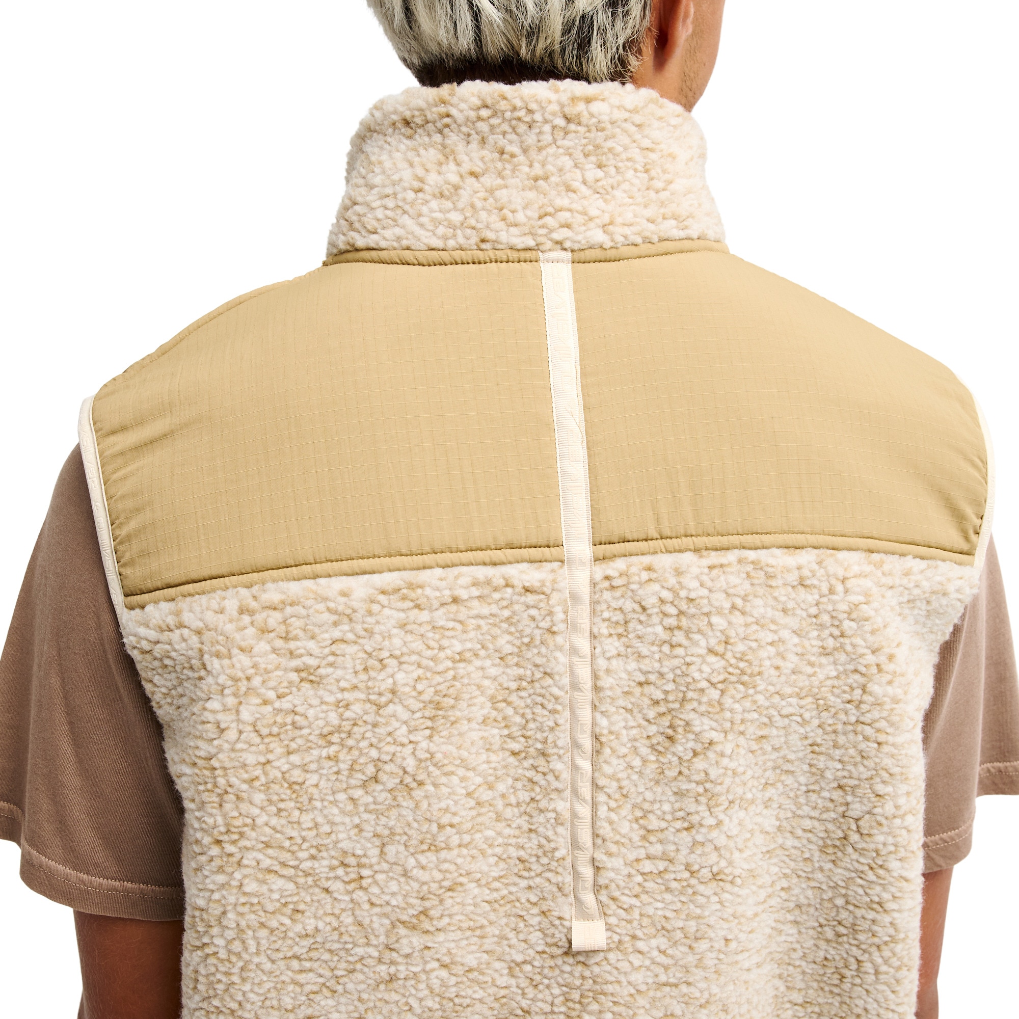 Chaleco polar con cremallera de hombre Shallow Water Quiksilver - Marrón Marrón-4