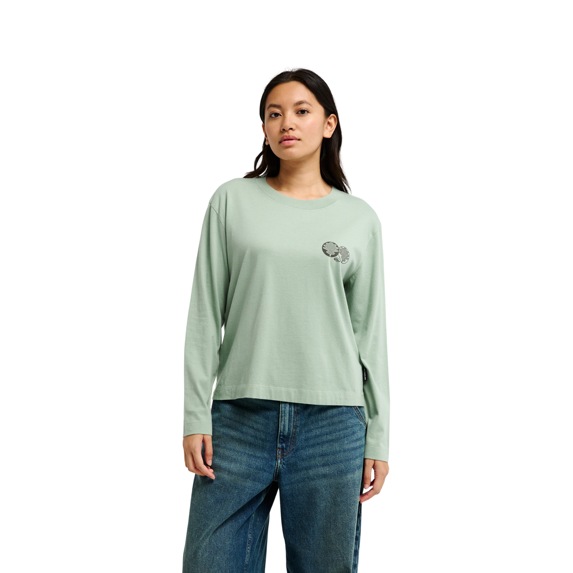 Imagen 1 de Camiseta de mujer Standard Quiksilver - Verde Verde