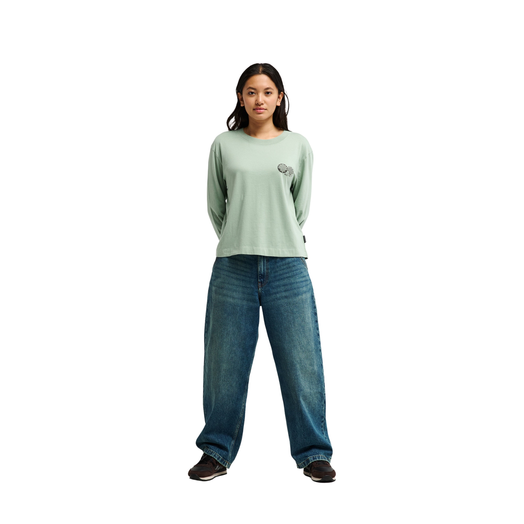 Imagen 4 de Camiseta de mujer Standard Quiksilver - Verde Verde
