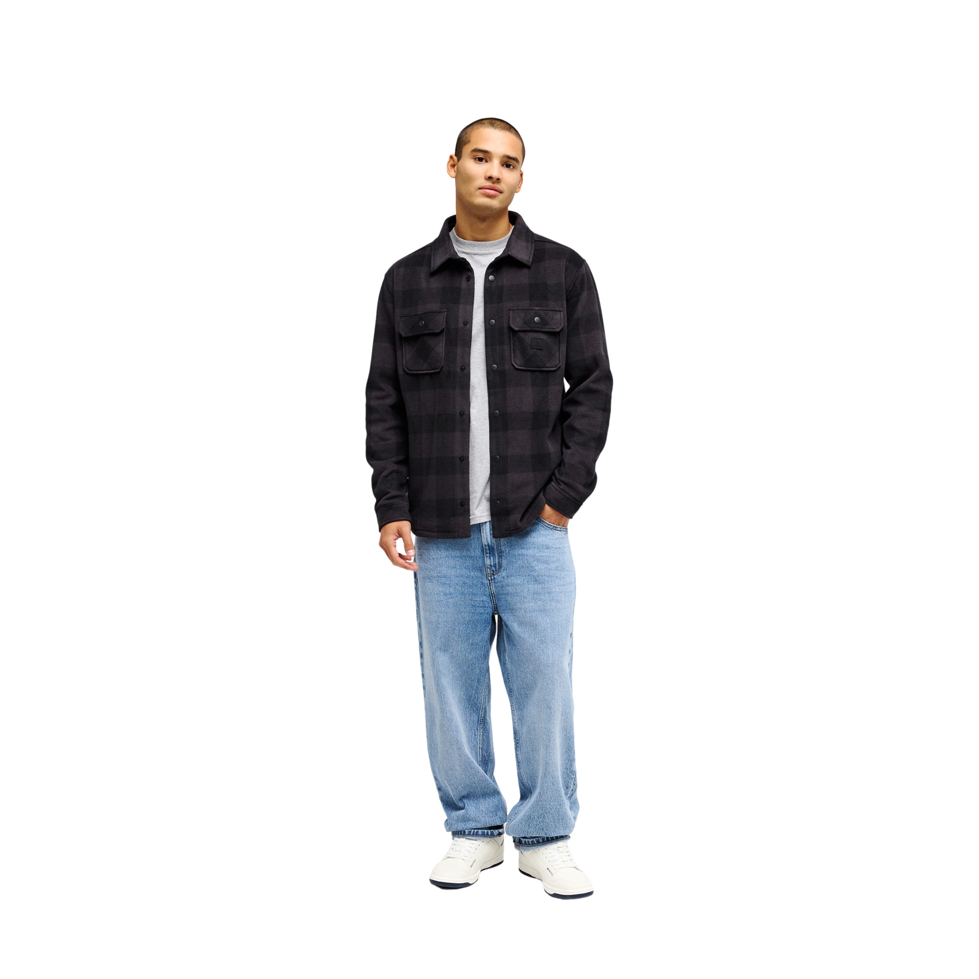 Forro polar de hombre Venture Quiksilver - Negro Negro-5