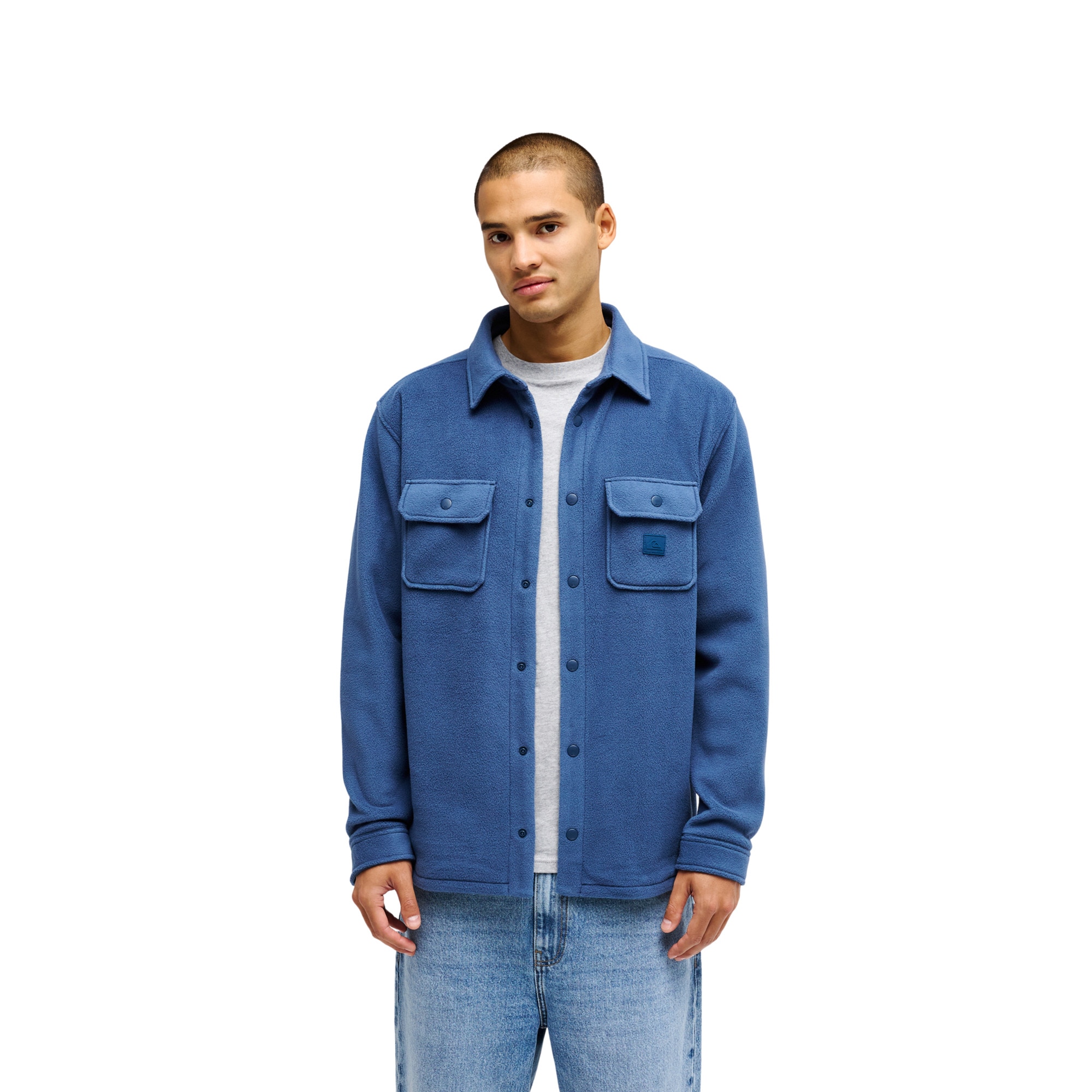 Forro polar de hombre Venture Quiksilver - Azul Azul-1