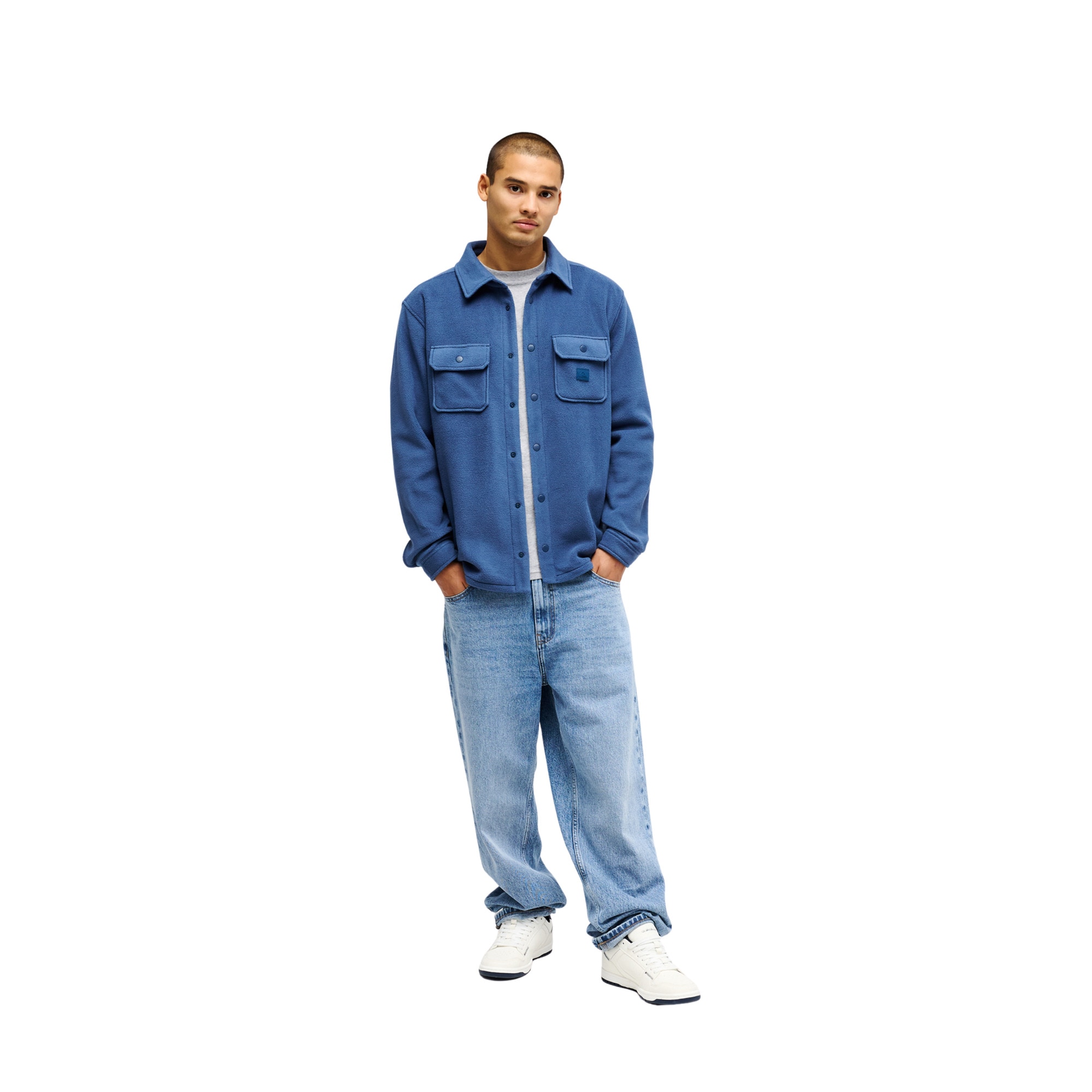 Forro polar de hombre Venture Quiksilver - Azul Azul-5