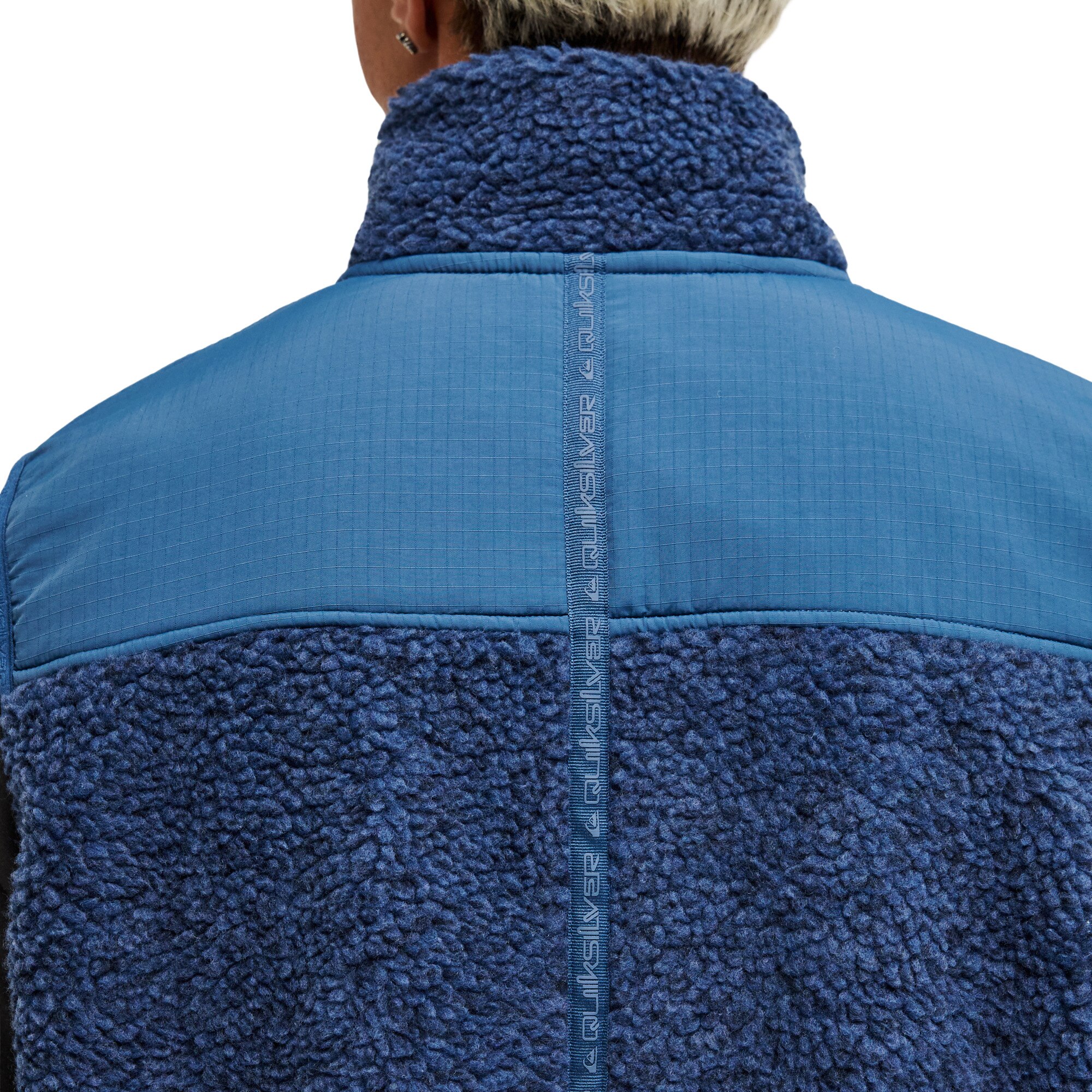 Chaleco polar con cremallera de hombre Shallow Water Quiksilver - Azul Azul-6
