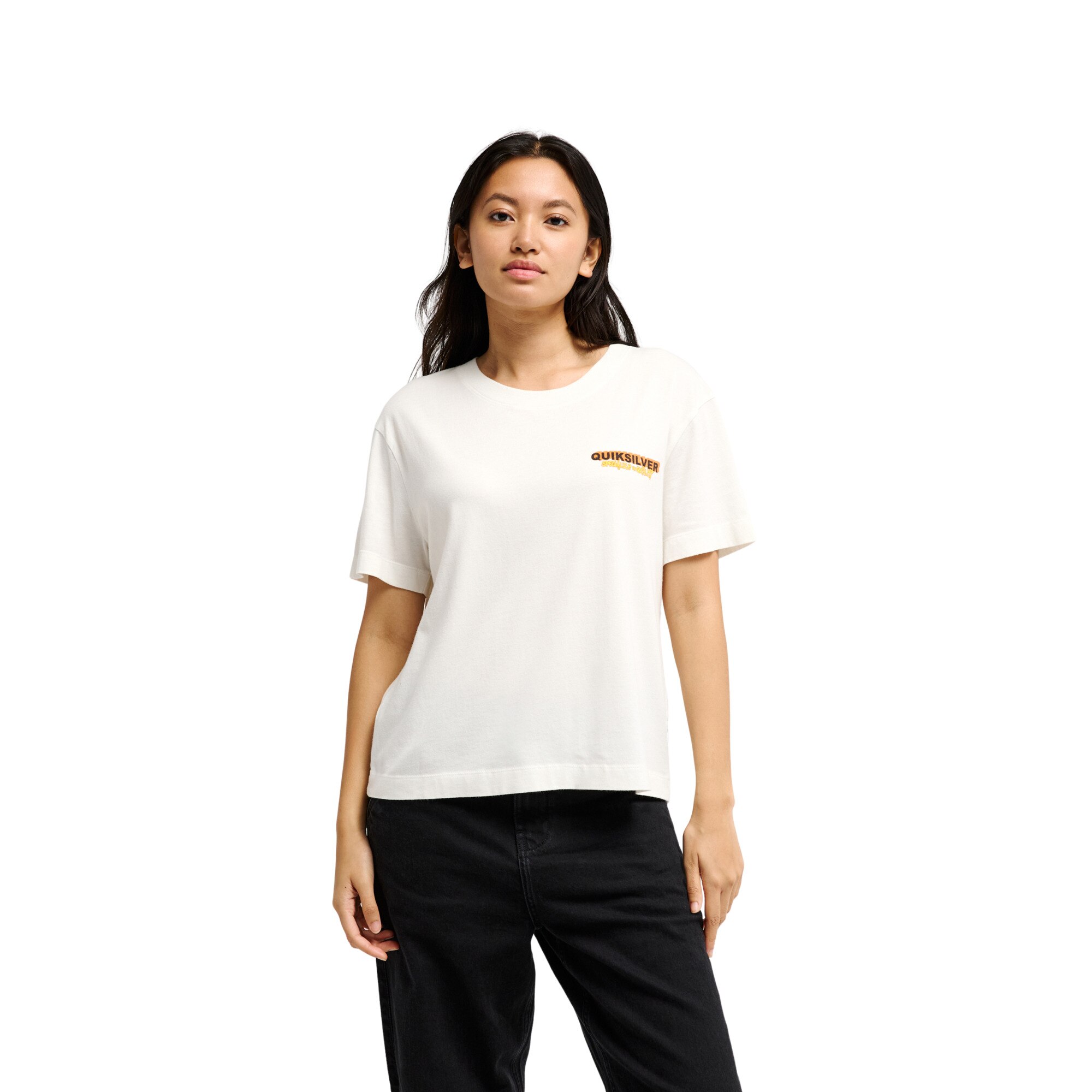 Imagen 1 de Camiseta de mujer Standard Quiksilver - Blanco Blanco