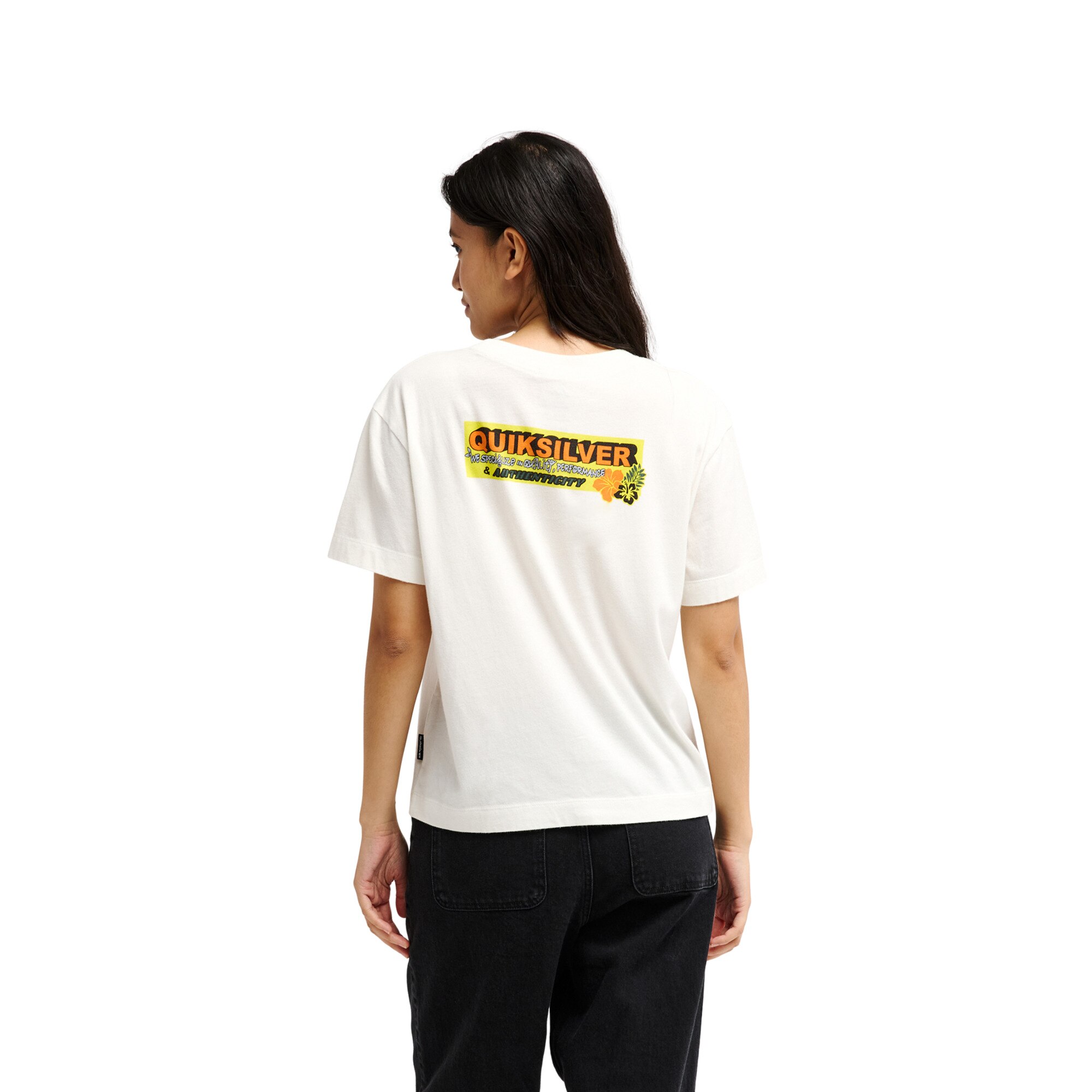 Imagen 2 de Camiseta de mujer Standard Quiksilver - Blanco Blanco