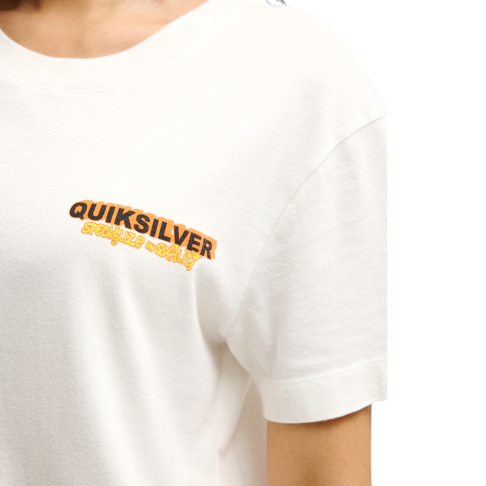 Imagen 4 de Camiseta de mujer Standard Quiksilver - Blanco Blanco