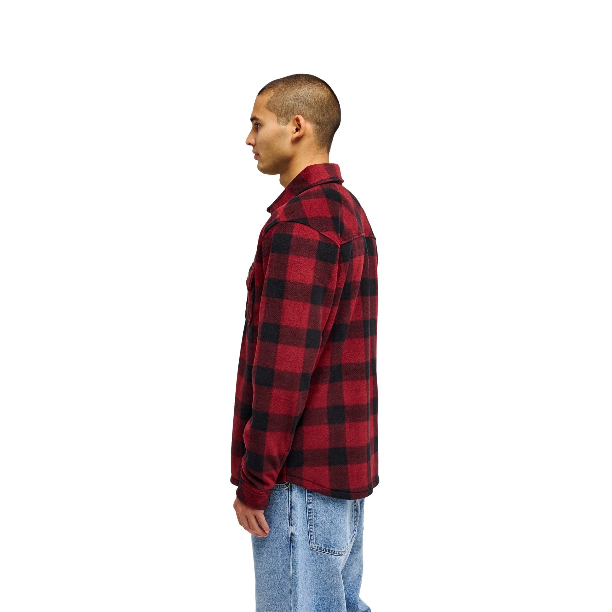 Forro polar de hombre Venture Quiksilver - Rojo cereza Rojo cereza-3