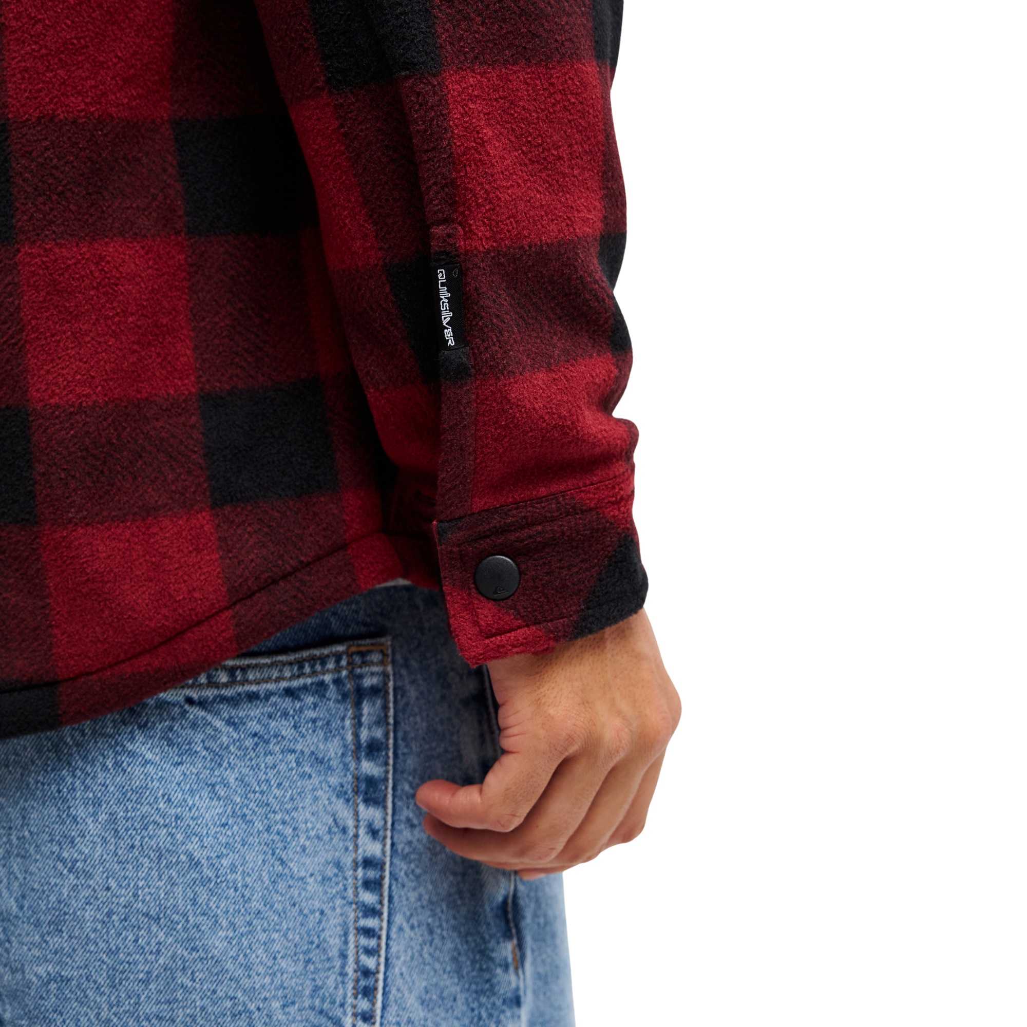 Forro polar de hombre Venture Quiksilver - Rojo cereza Rojo cereza-6