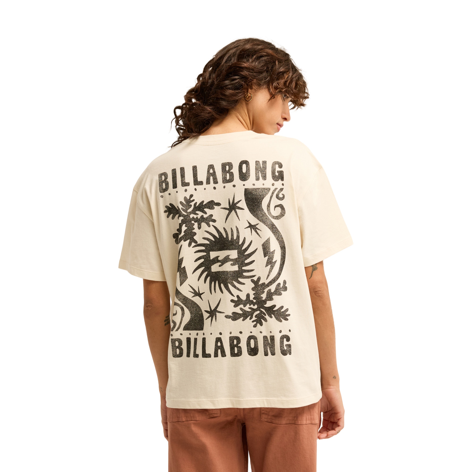 Imagen 2 de Camiseta de mujer Always Looking Billabong - Blanco Blanco