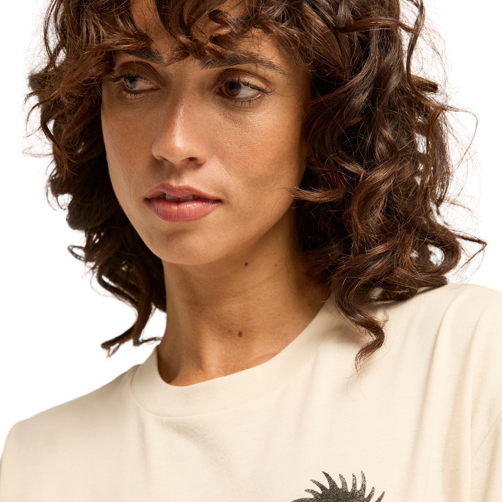 Imagen 5 de Camiseta de mujer Always Looking Billabong - Blanco Blanco