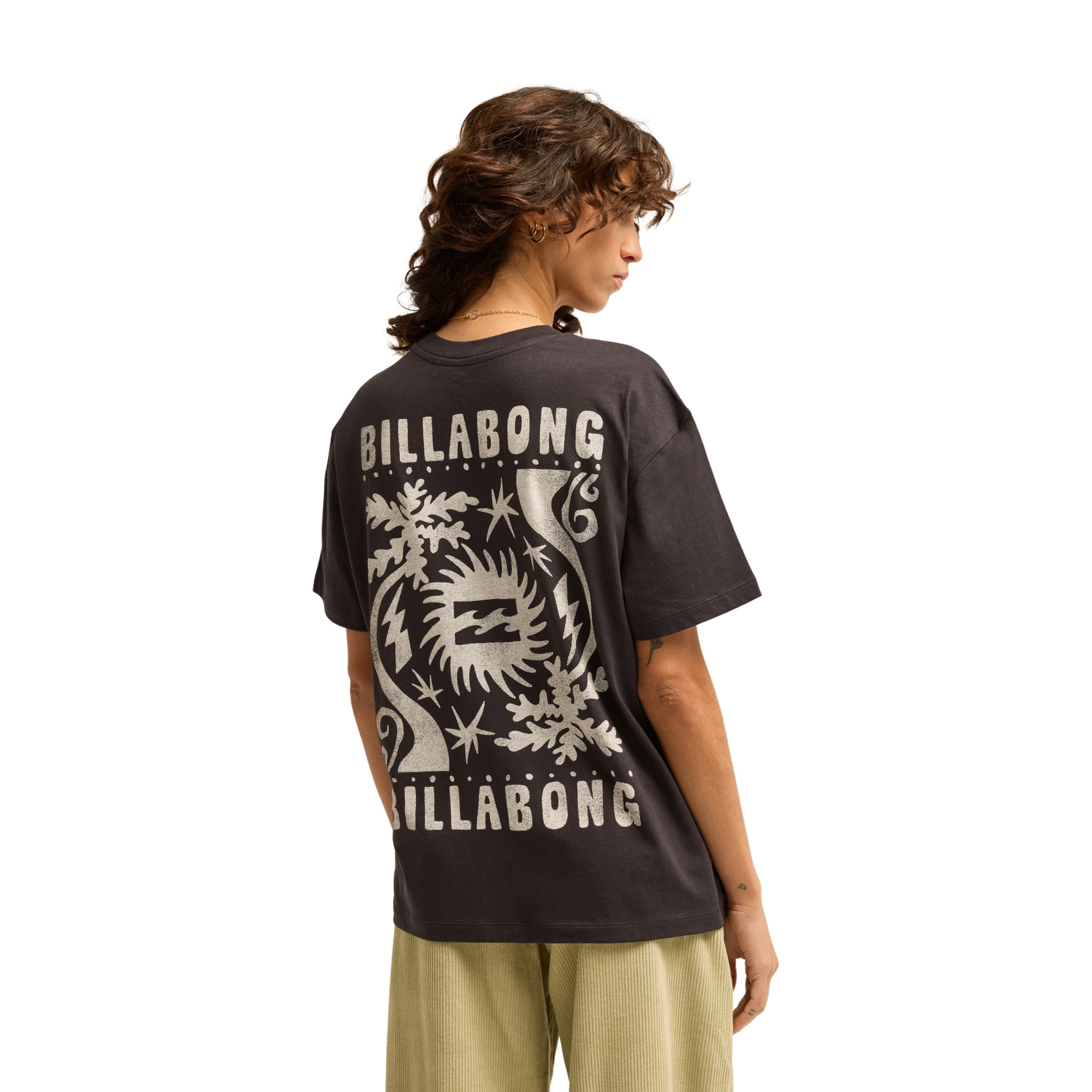 Imagen 2 de Camiseta de mujer Always Looking Billabong - Negro Negro