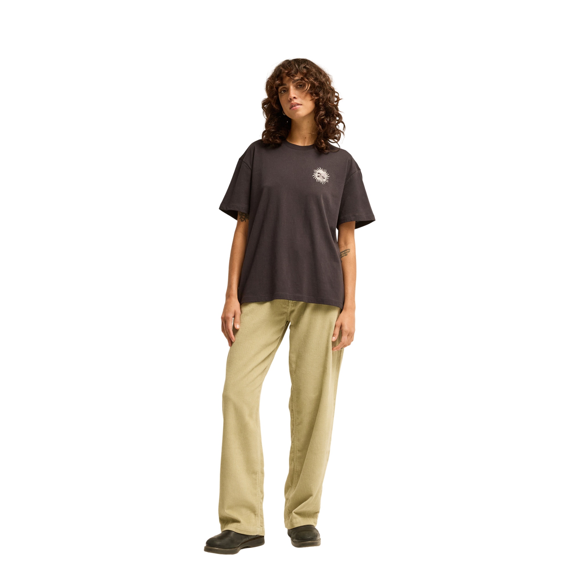 Imagen 3 de Camiseta de mujer Always Looking Billabong - Negro Negro