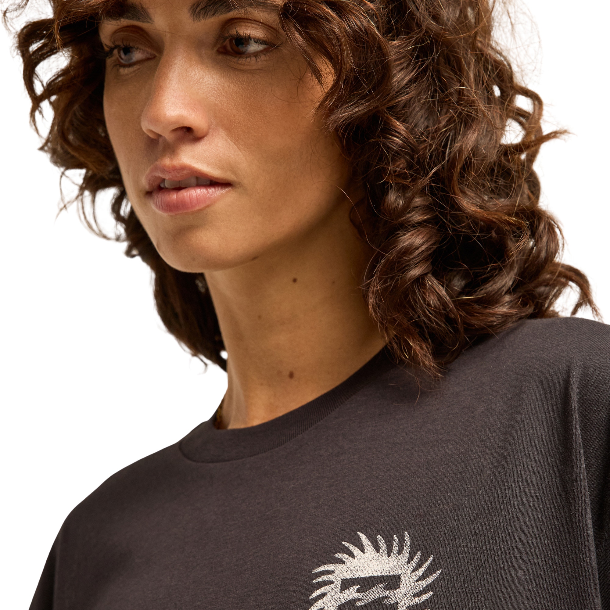 Imagen 5 de Camiseta de mujer Always Looking Billabong - Negro Negro
