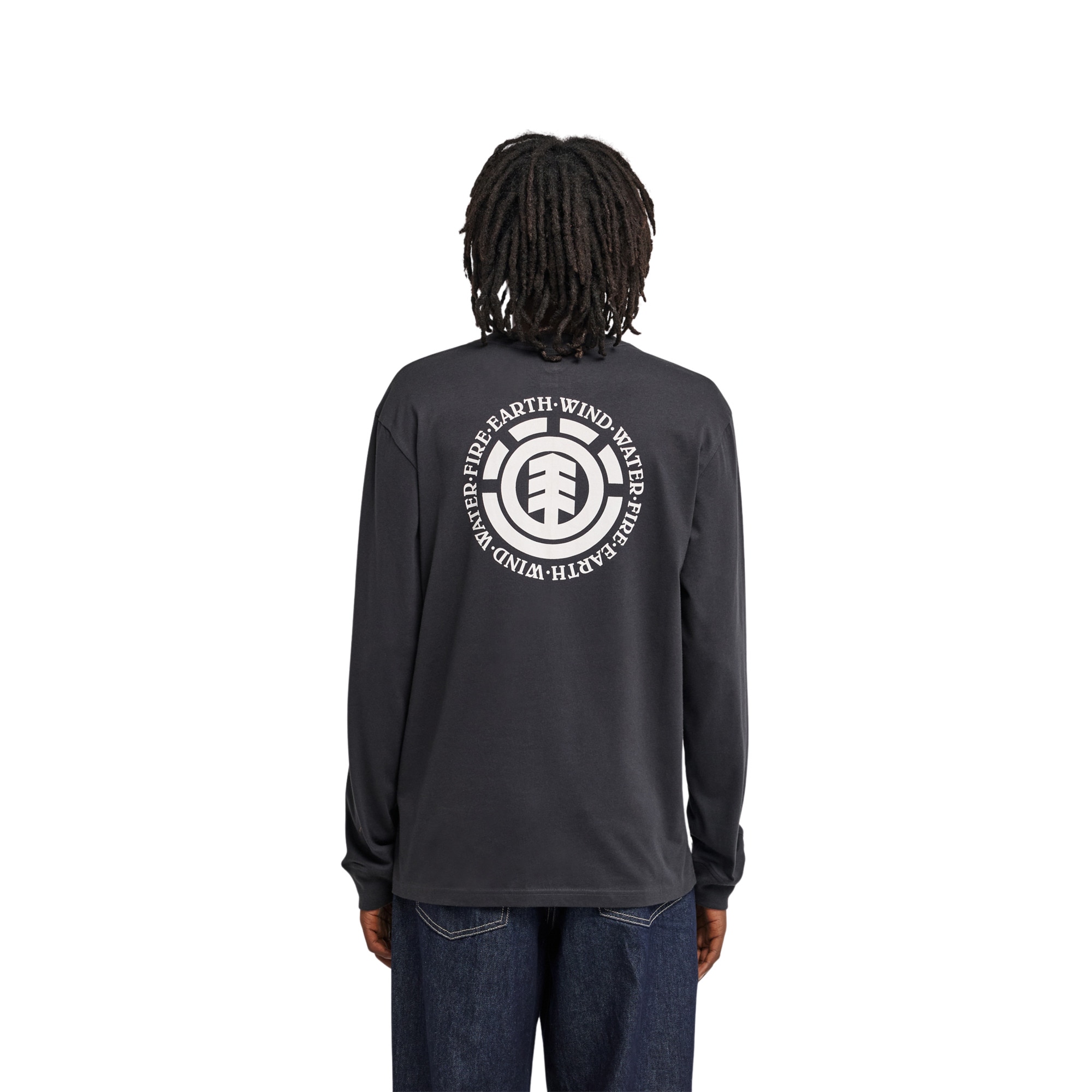 Camiseta de hombre Seal Bp Element - Negro Negro-2