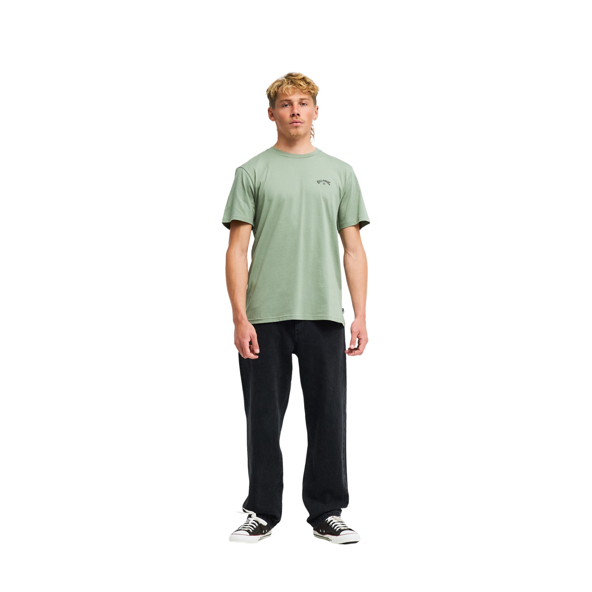 Camiseta de hombre Arch Wave Billabong - Verde Verde-3