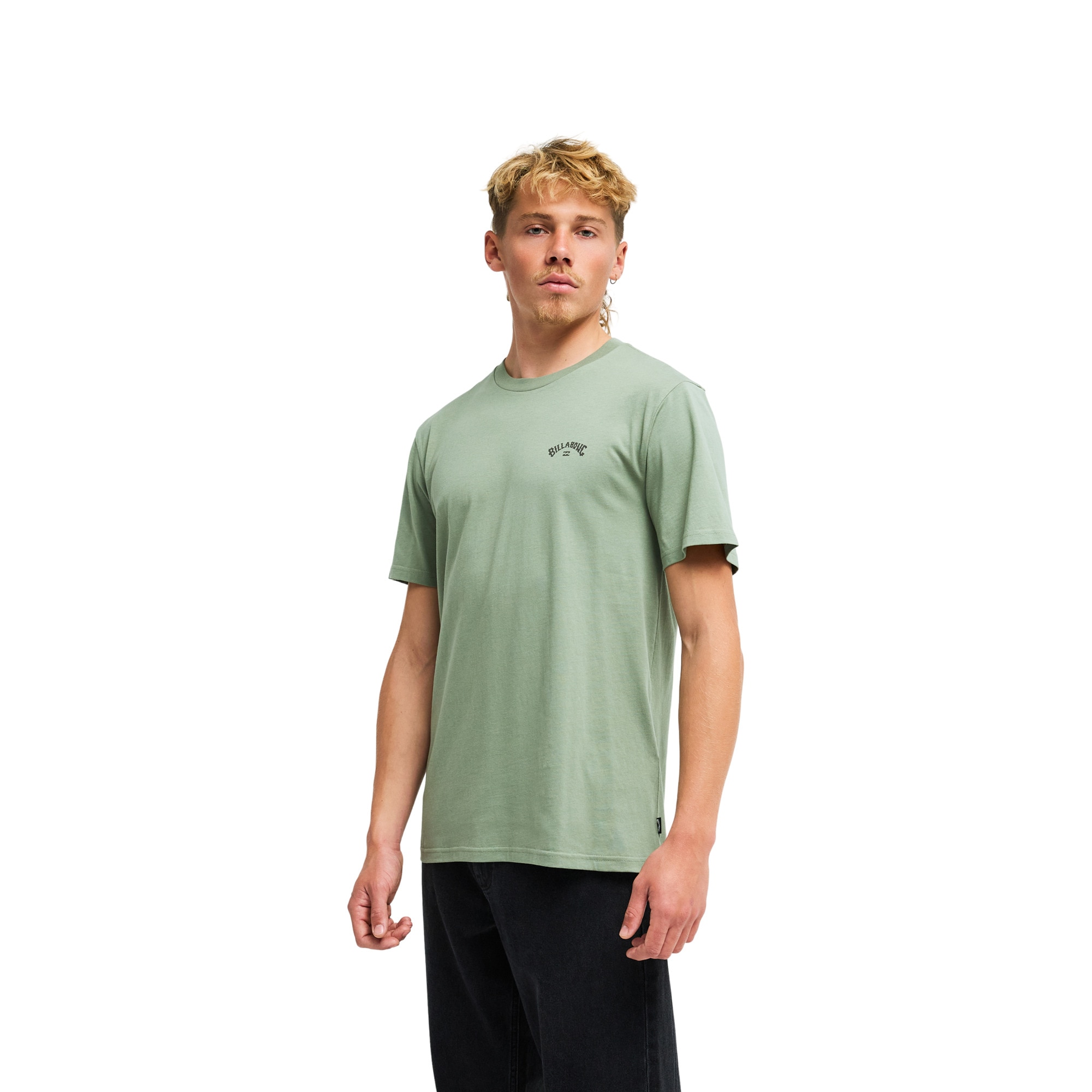 Camiseta de hombre Arch Wave Billabong - Verde Verde-4