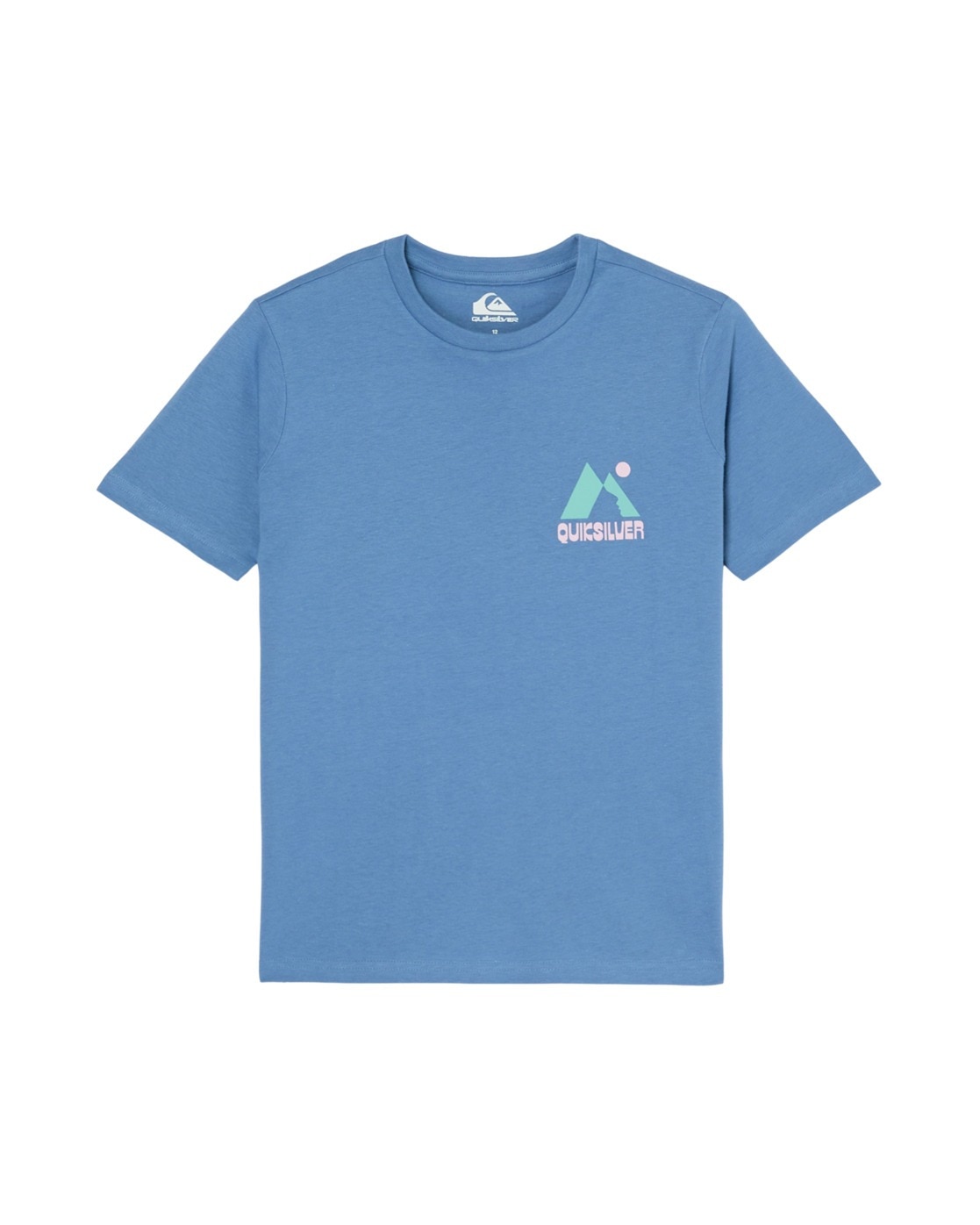 Quiksilver Camiseta de niños Peak Azul / Gris