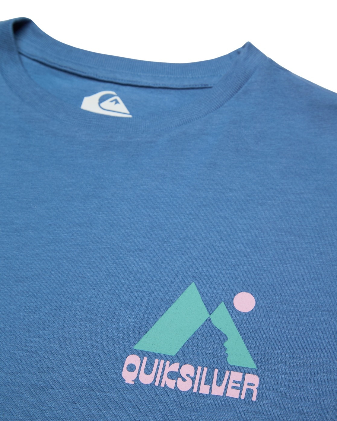 Camiseta de niños Peak Quiksilver - Azul / Gris Azul / Gris-3