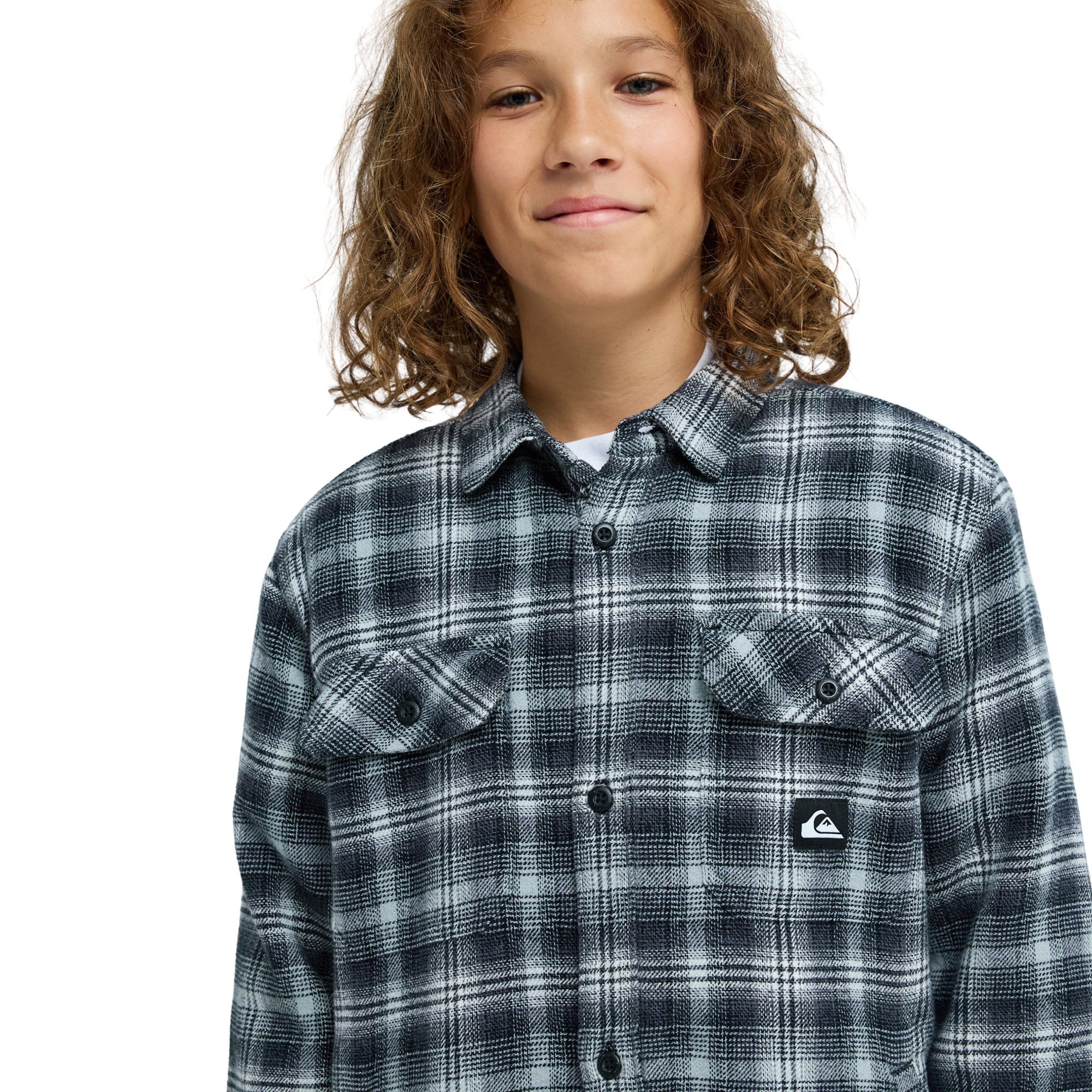 Chaqueta de niños Venture Sherpa Quiksilver - Negro Negro-4