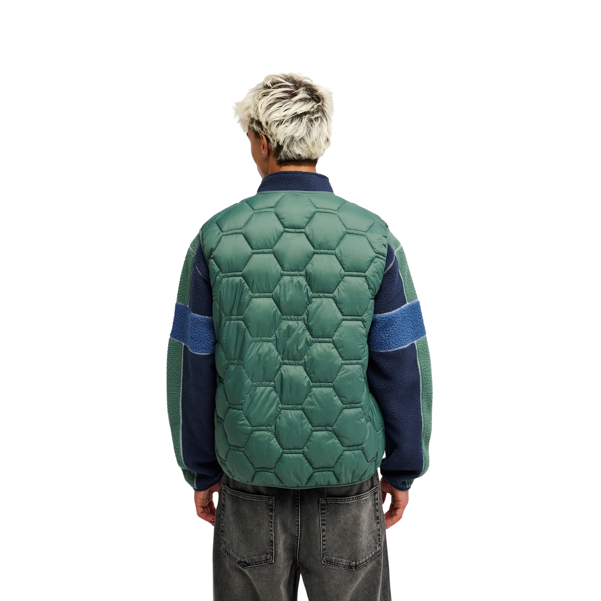 Chaleco con aislante de hombre Fuse Urban Gilet Quiksilver - Verde Verde-2