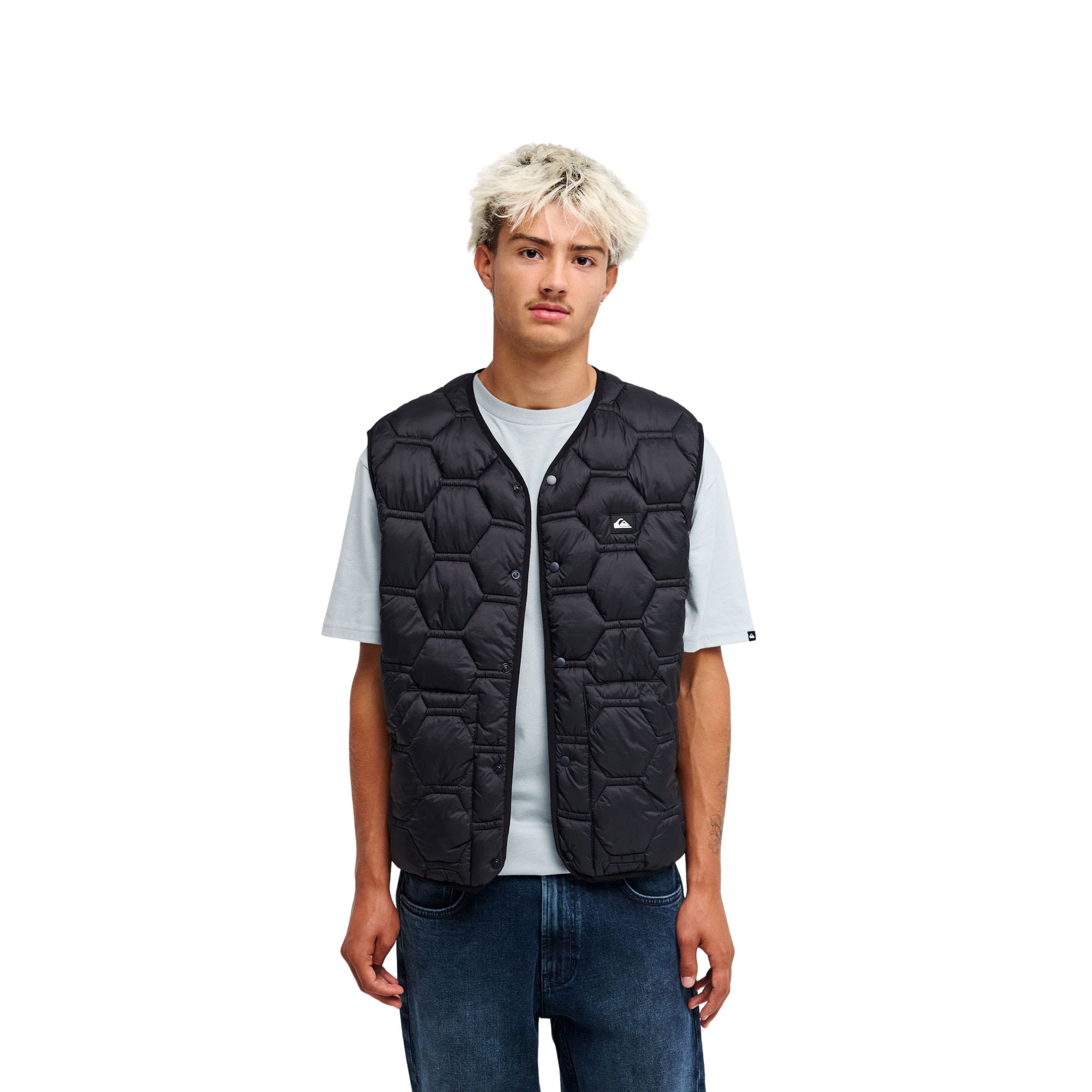 Chaleco con aislante de hombre Fuse Urban Gilet Quiksilver - Negro Negro-1