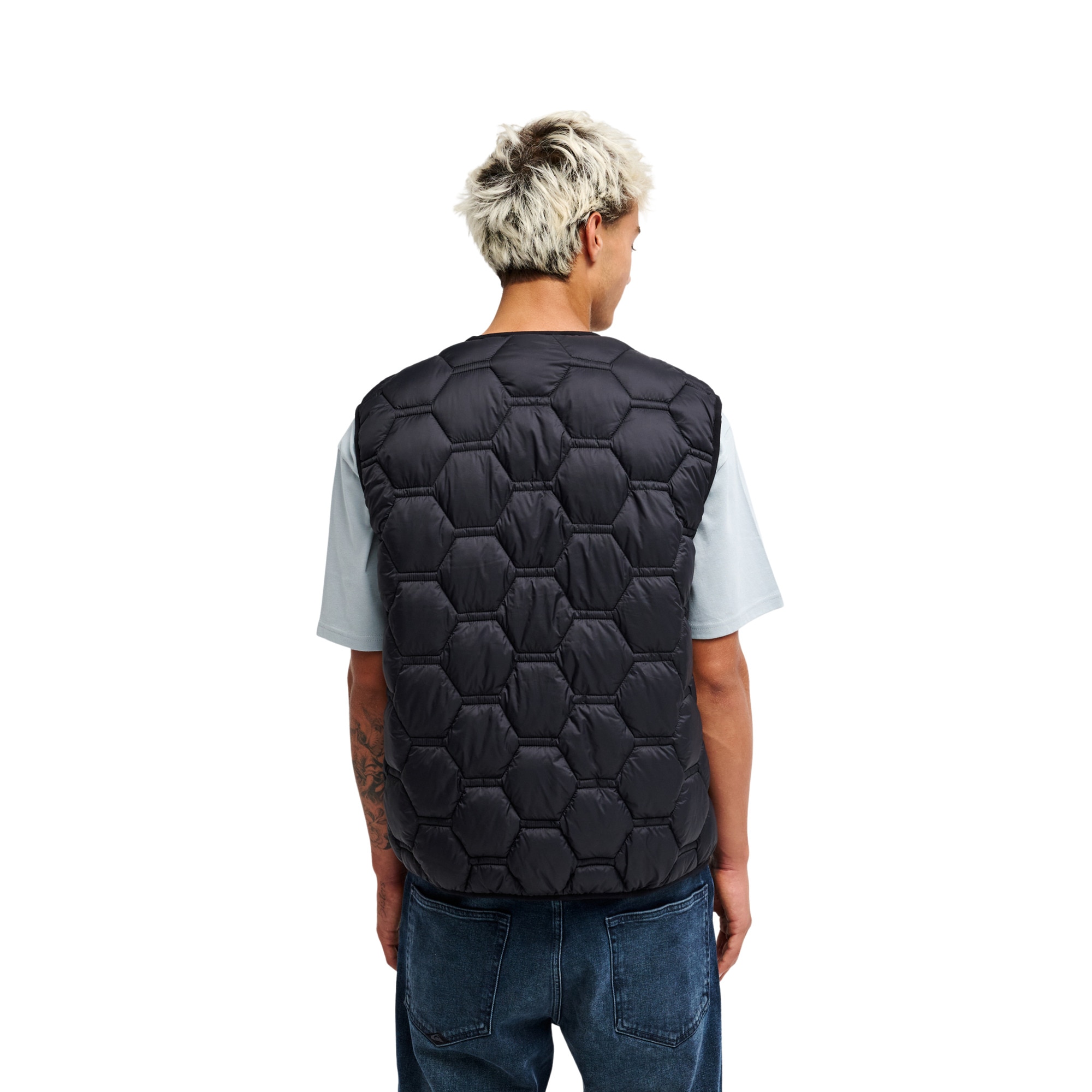 Chaleco con aislante de hombre Fuse Urban Gilet Quiksilver - Negro Negro-2