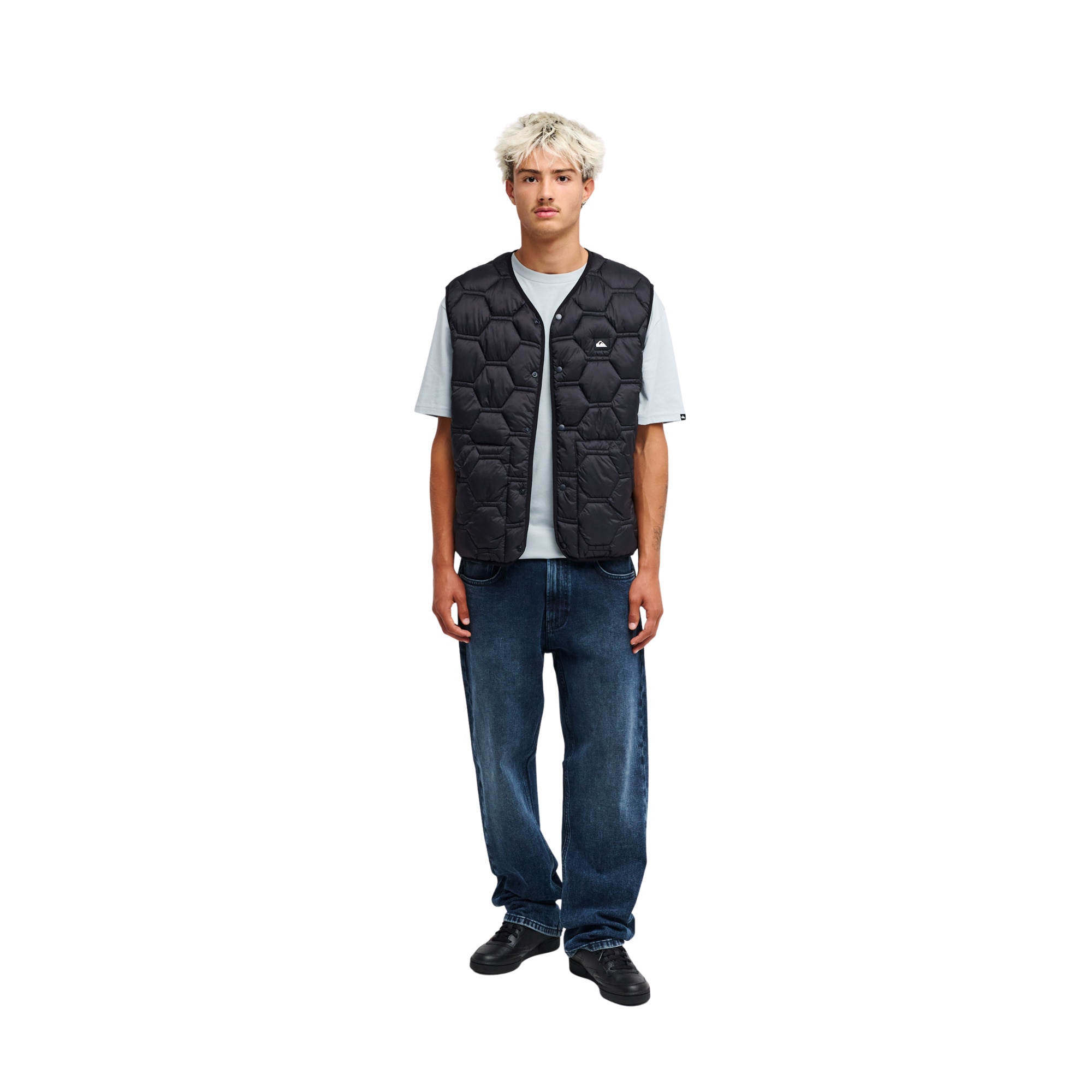 Chaleco con aislante de hombre Fuse Urban Gilet Quiksilver - Negro Negro-5