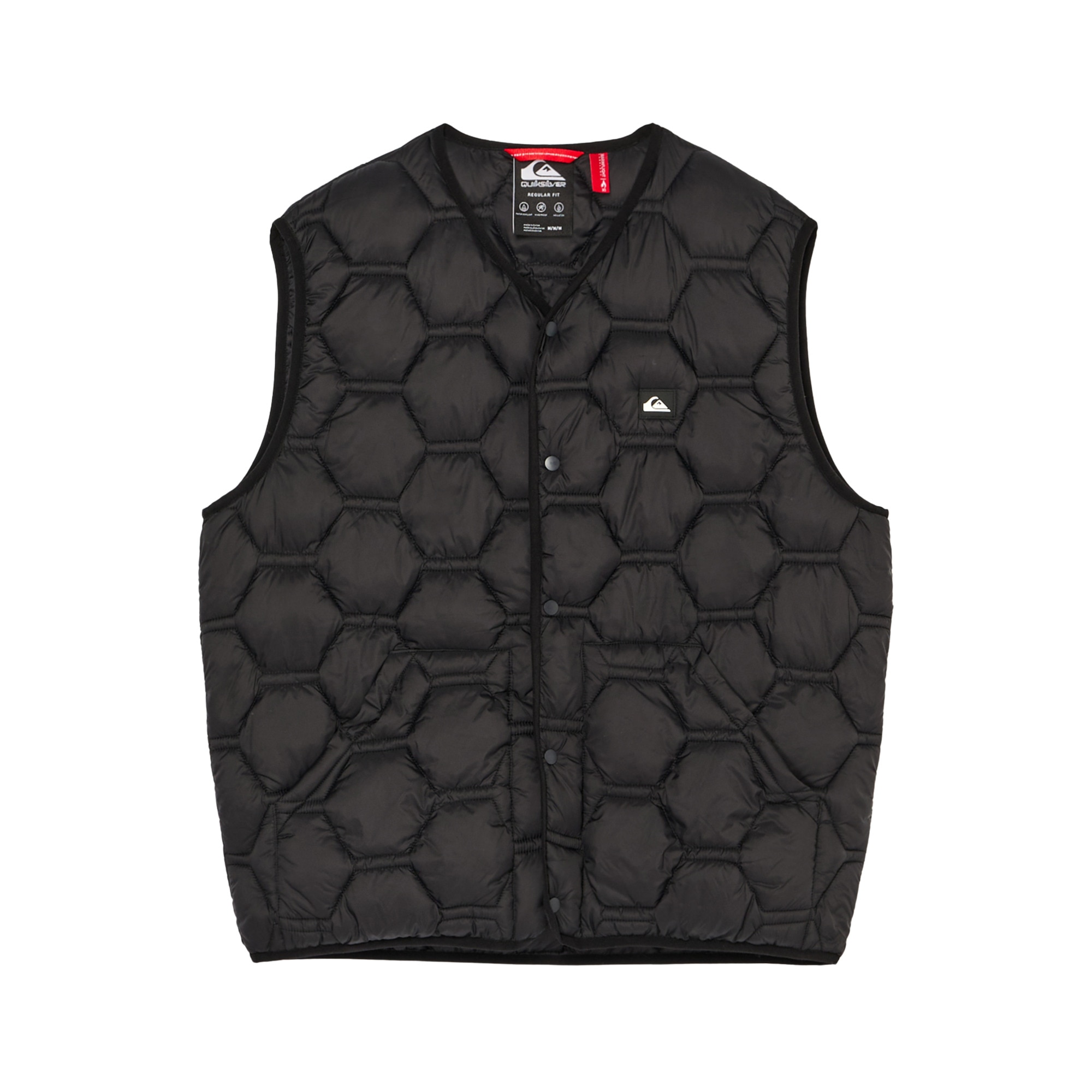 Chaleco con aislante de hombre Fuse Urban Gilet Quiksilver - Negro Negro-6