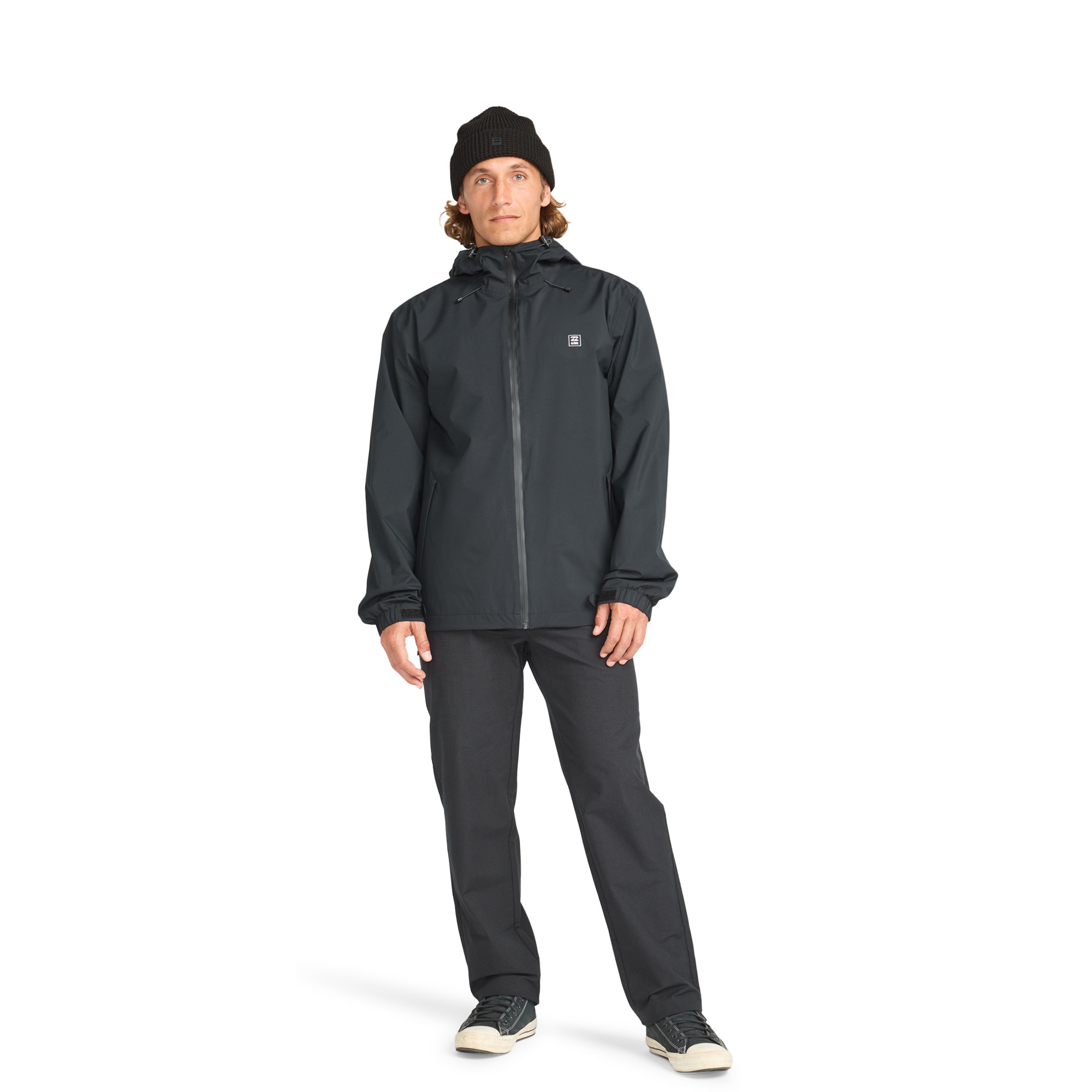 Chaqueta de hombre Rainstorm 10K Billabong - Negro Negro-2