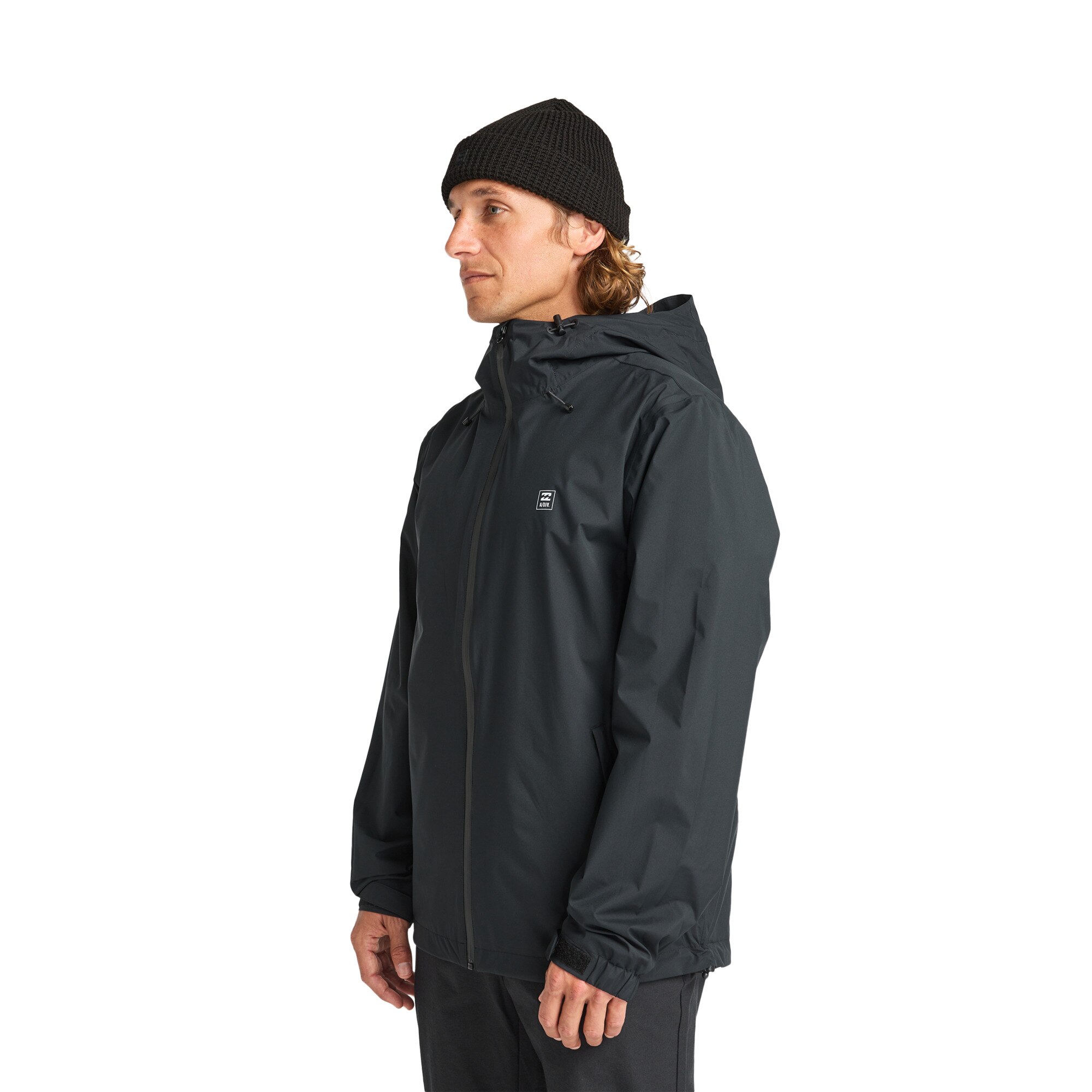 Chaqueta de hombre Rainstorm 10K Billabong - Negro Negro-4