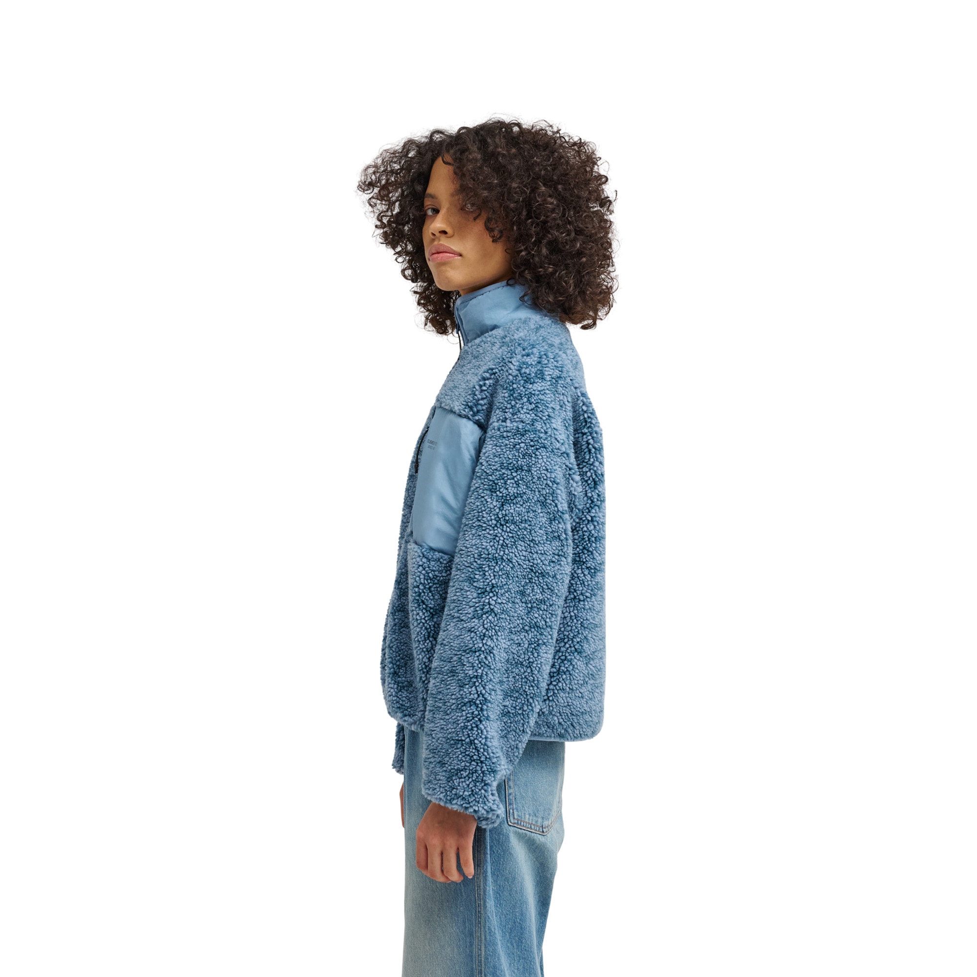 Imagen 3 de Chaqueta de mujer Oak Sherpa W Element - Azul denim Azul denim