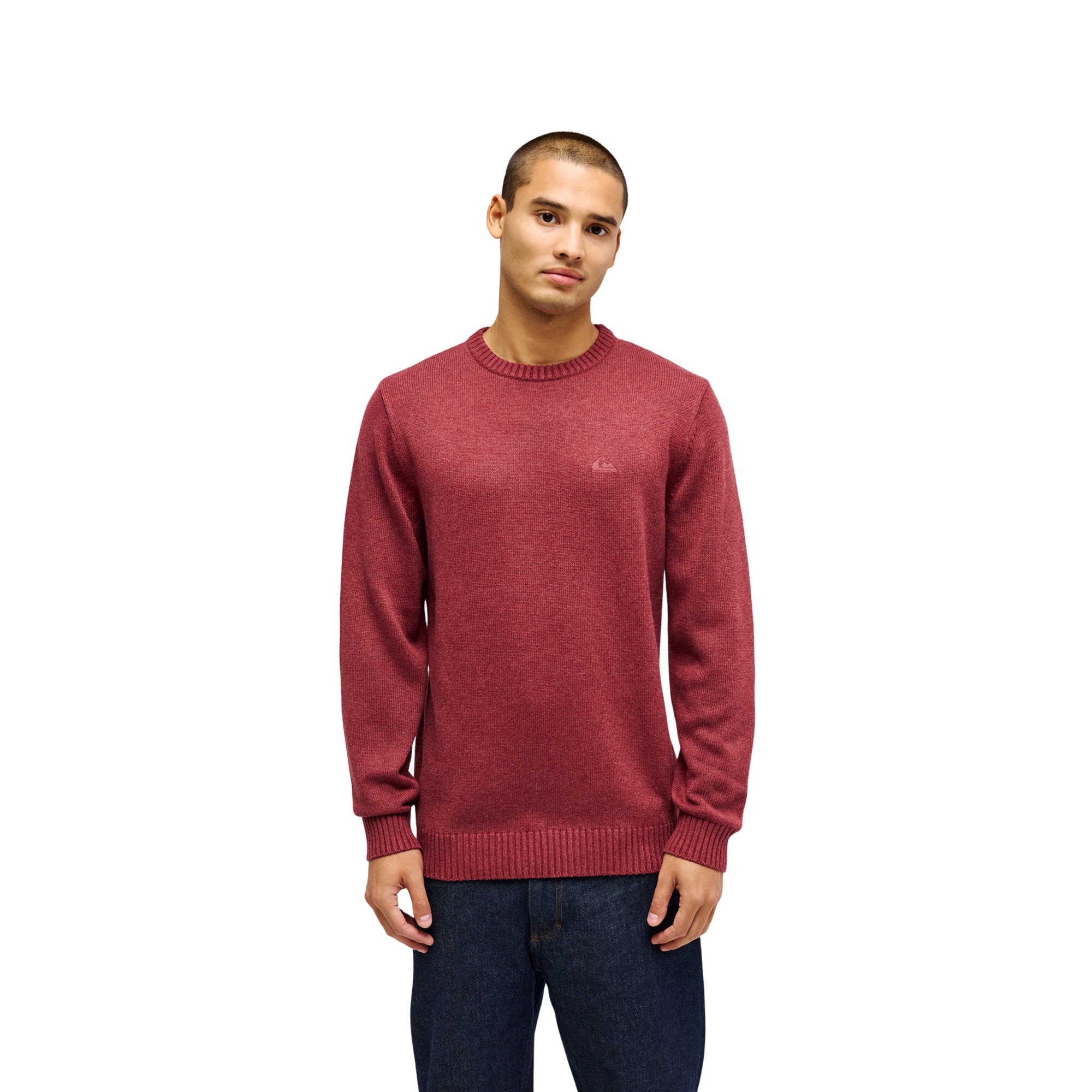 Jersey de hombre Salt Water Quiksilver - Rojo cereza Rojo cereza-1