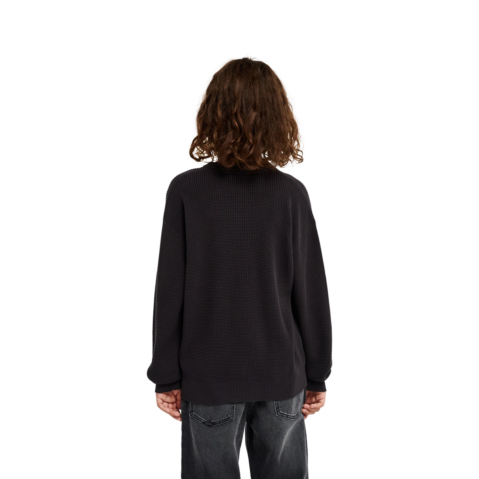 Jersey de niños Waffle Quiksilver - Negro Negro-2