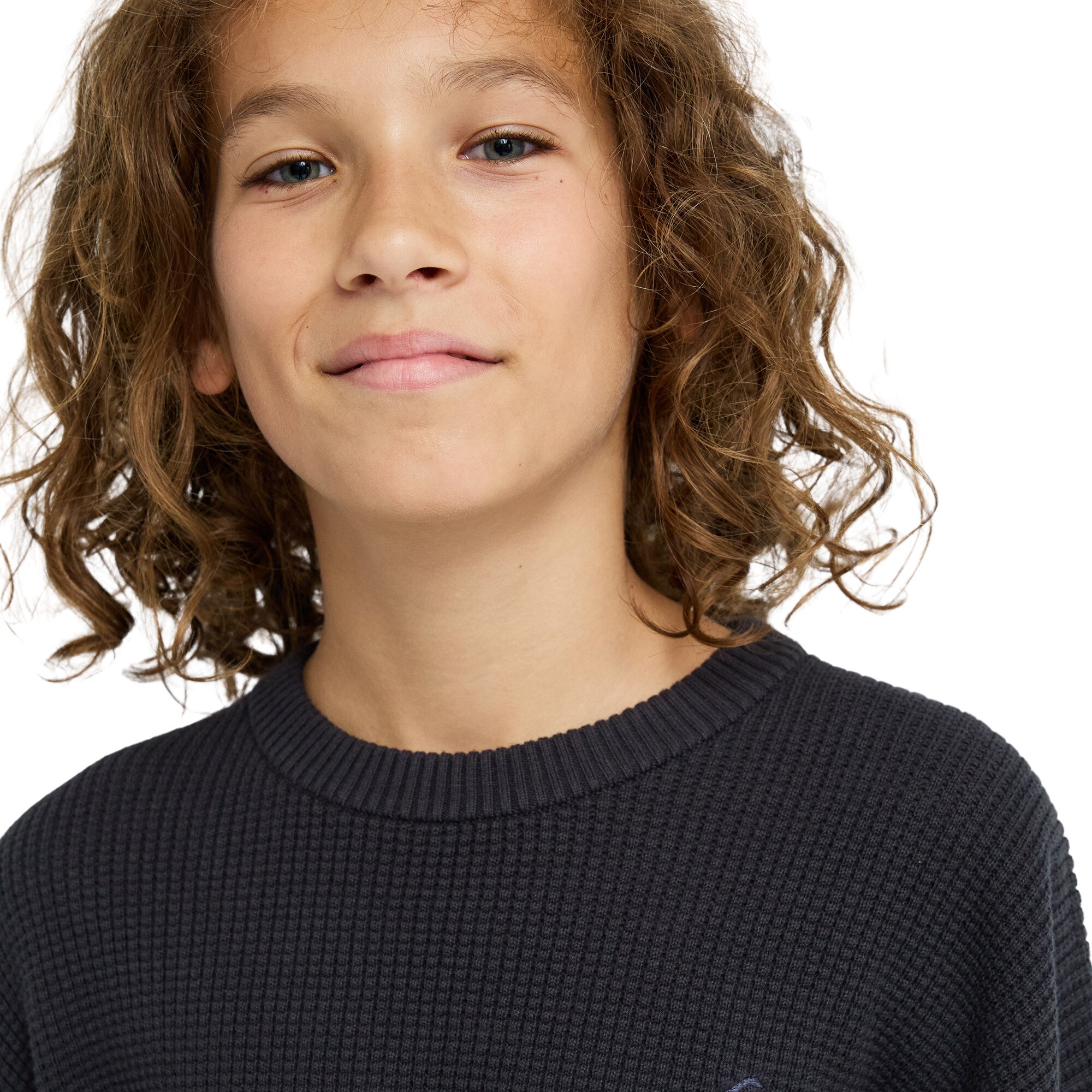 Jersey de niños Waffle Quiksilver - Negro Negro-4