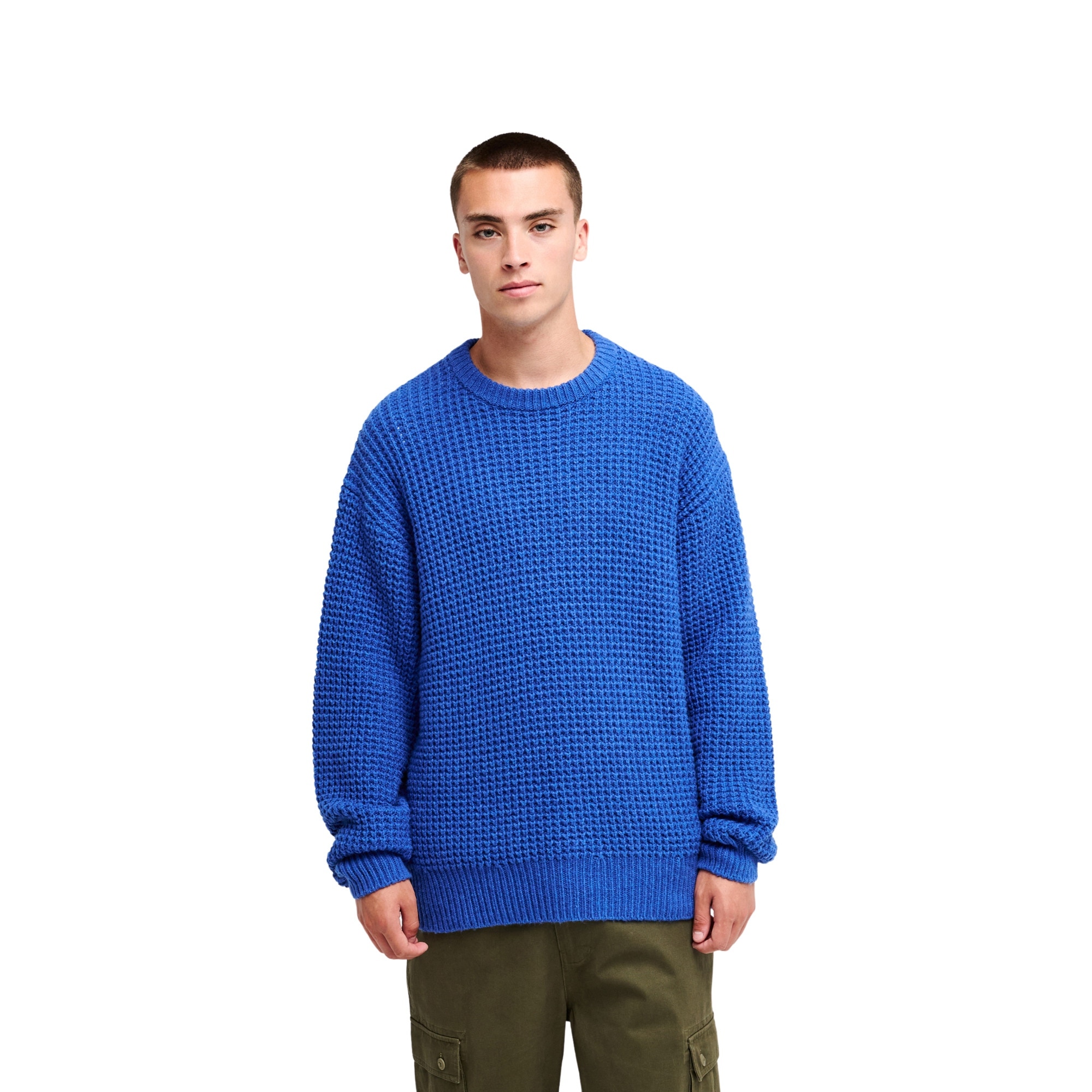 Jersey de hombre Morris Waffle Quiksilver - Azul Azul-1