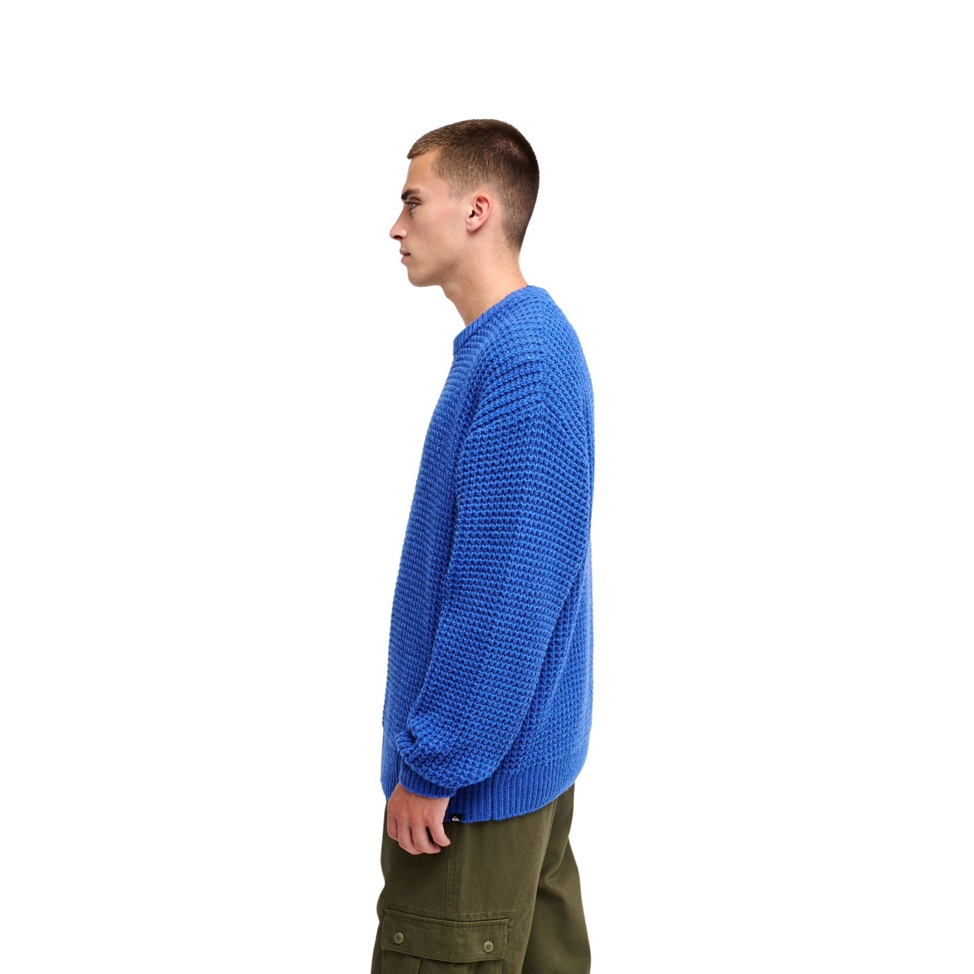 Jersey de hombre Morris Waffle Quiksilver - Azul Azul-3