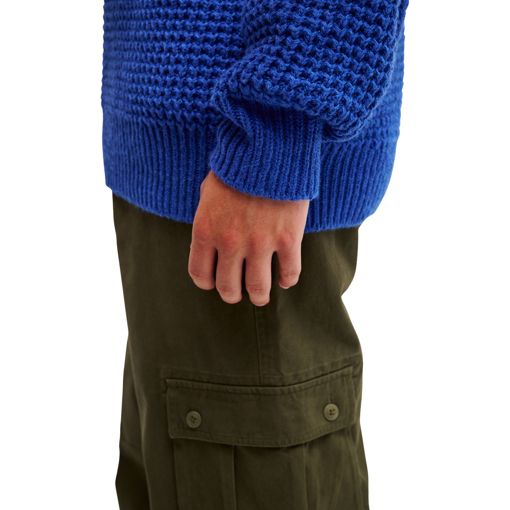 Jersey de hombre Morris Waffle Quiksilver - Azul Azul-6