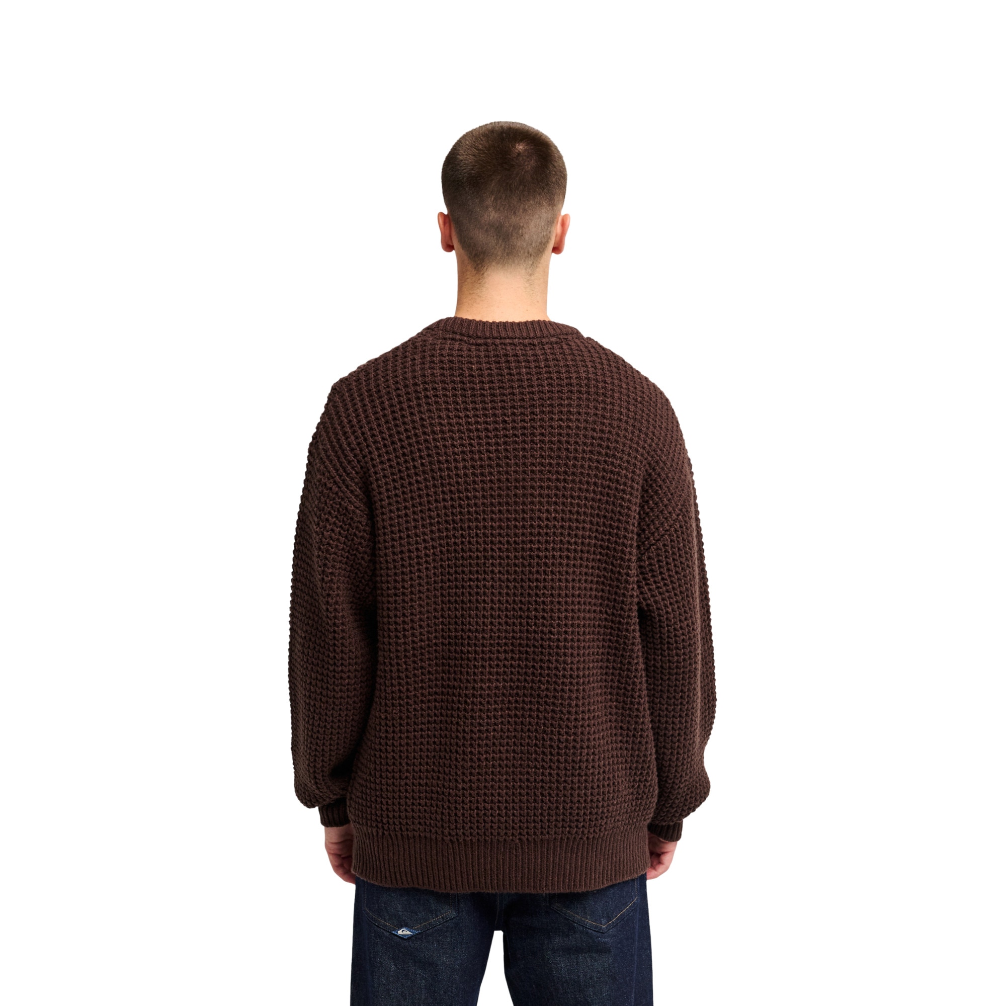 Jersey de hombre Morris Waffle Quiksilver - Marrón Marrón-2