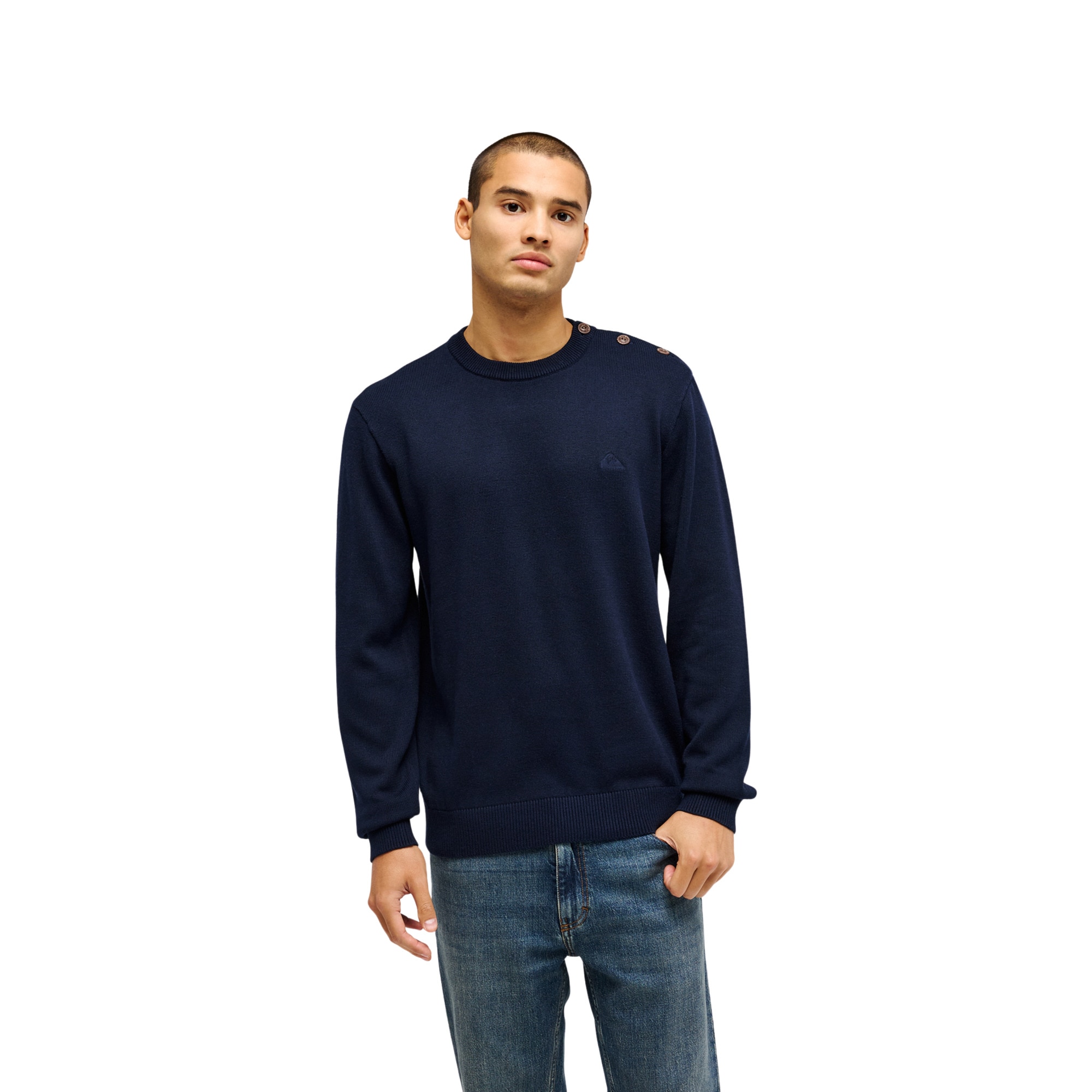 Jersey de hombre Marin Salt Water Quiksilver - Azul marino Azul marino-1