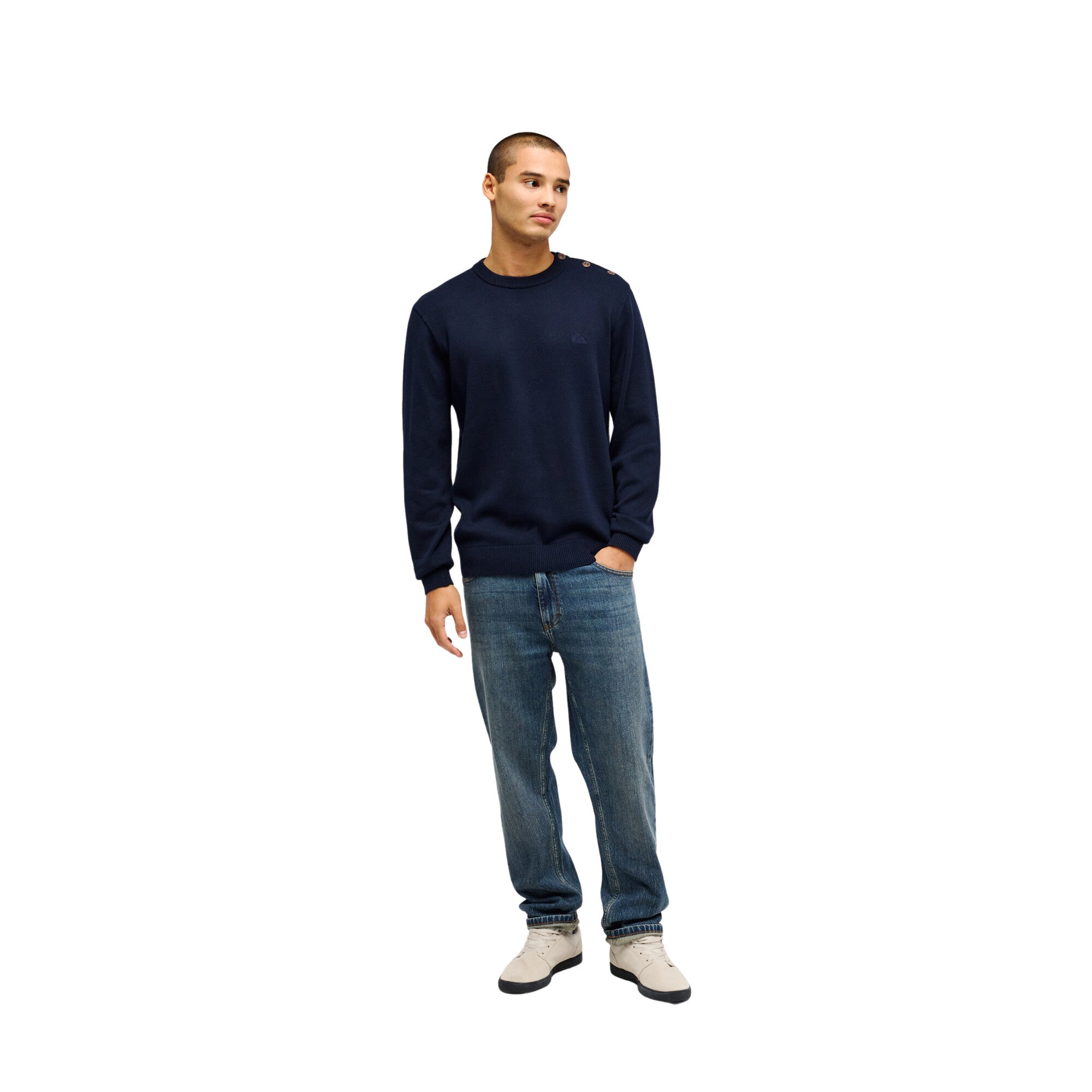 Jersey de hombre Marin Salt Water Quiksilver - Azul marino Azul marino-5