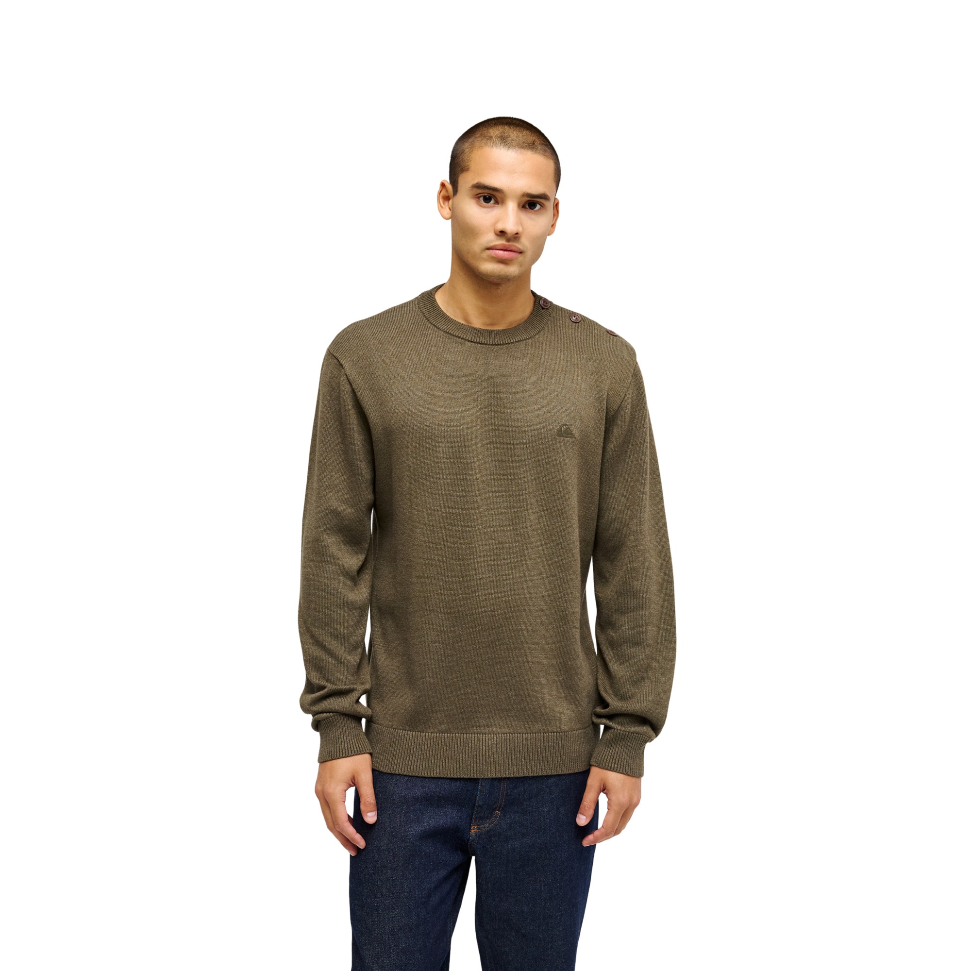 Jersey de hombre Marin Salt Water Quiksilver - Verde Verde-1
