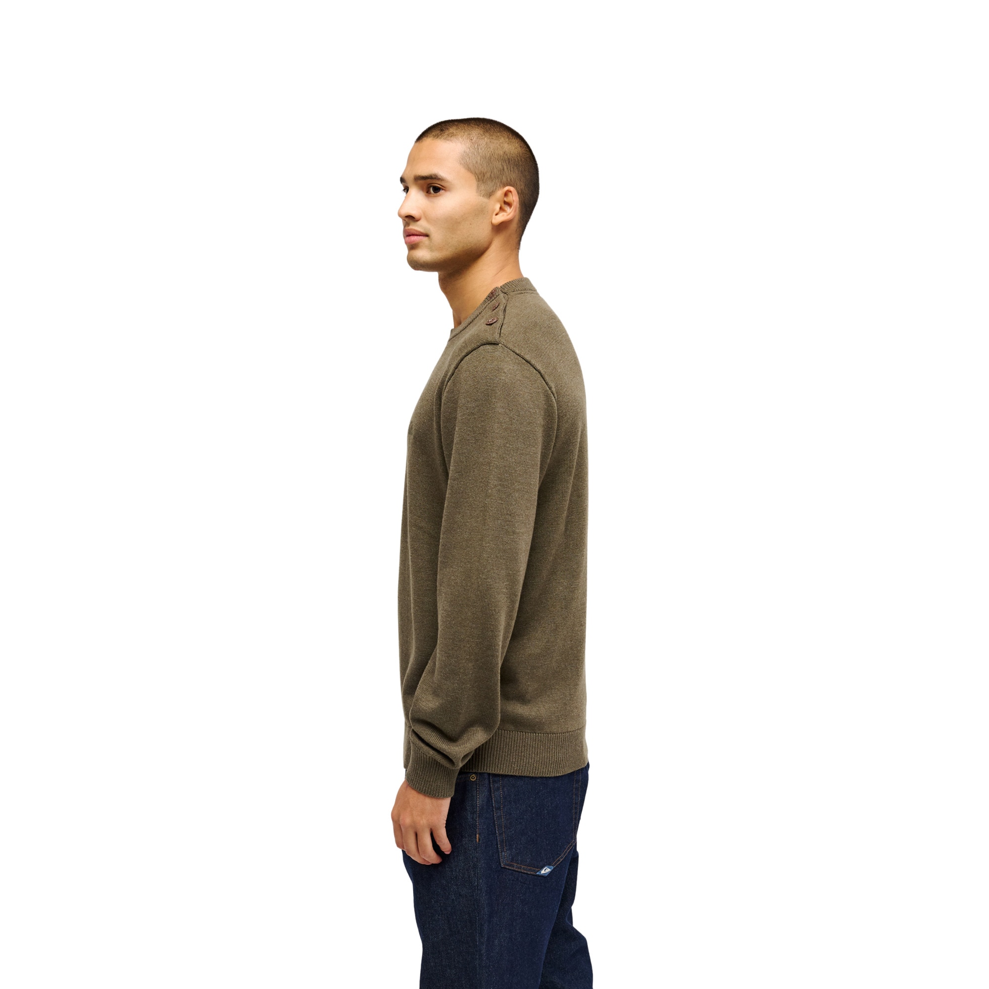 Jersey de hombre Marin Salt Water Quiksilver - Verde Verde-3