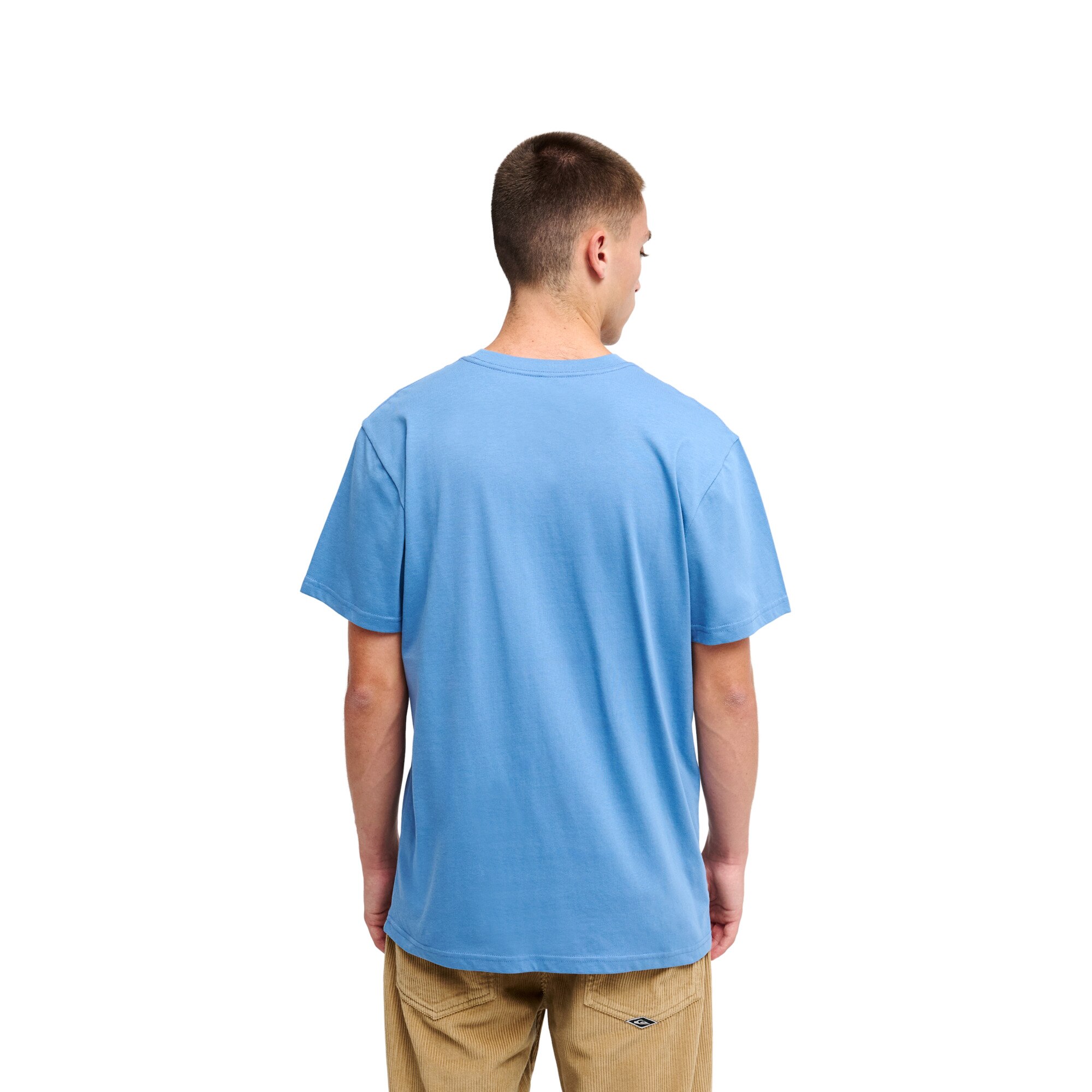 Camiseta de hombre Ev Mountain Lovers Quiksilver - Azul / Gris Azul / Gris-2